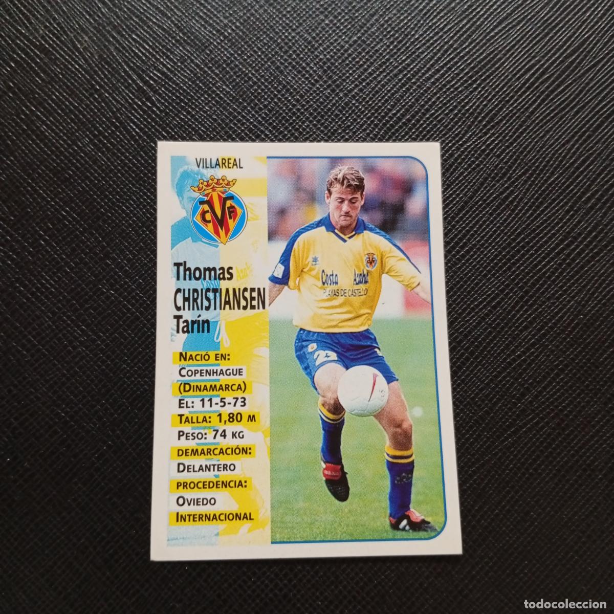 Fu&szlig;ball-Sticker: 386 CHRISTIANSEN VILLARREAL PANINI 1998 1999 CROMO FUTBOL LIGA 98 99 - SIN PEGAR - A111 PG190