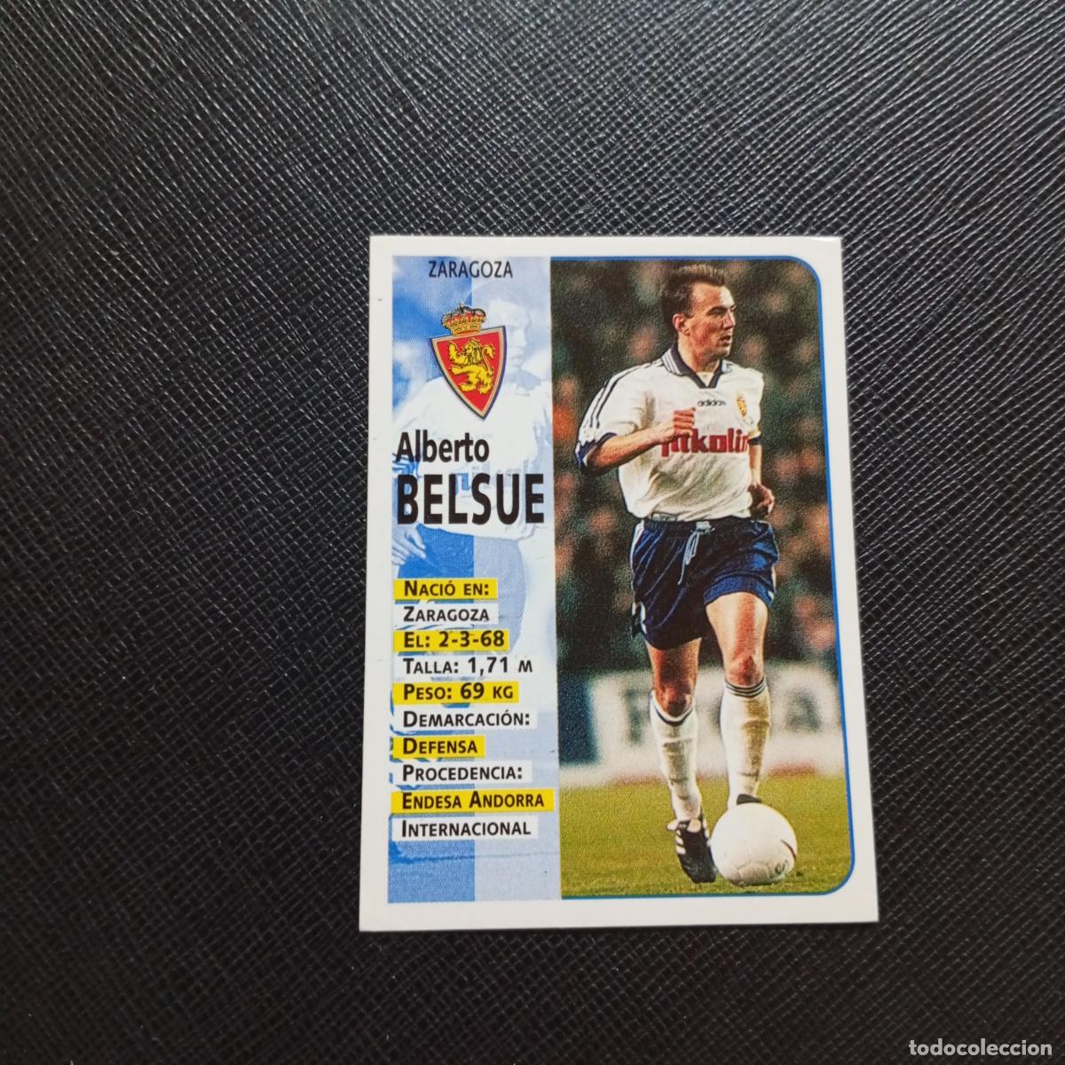 Fu&szlig;ball-Sticker: 239 BELSUE ZARAGOZA PANINI 1998 1999 CROMO FUTBOL LIGA 98 99 - SIN PEGAR - A111 PG199