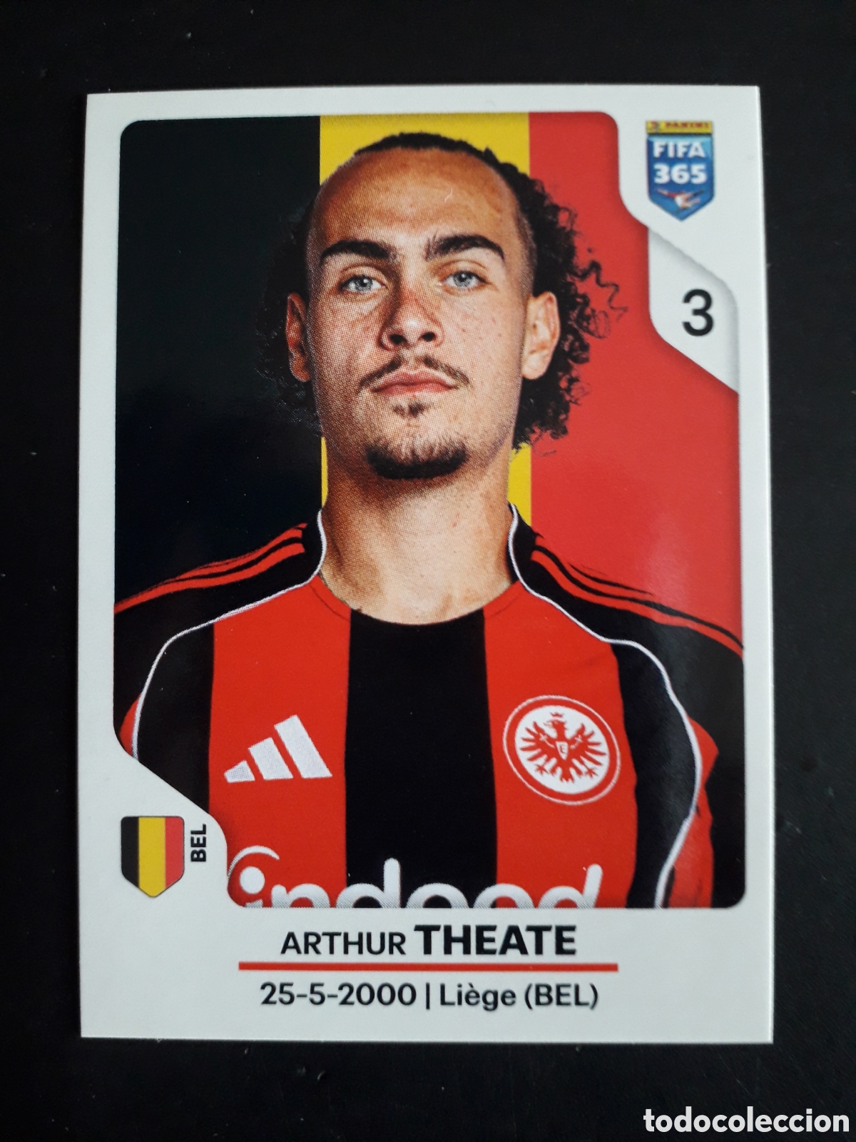Fu&szlig;ball-Sticker: THEATE EINTRACHT FRANKFURT, N&deg; 191 FIFA 365 PANINI STICKER 2026 PEDIDO M&Iacute;NIMO 3&euro;
