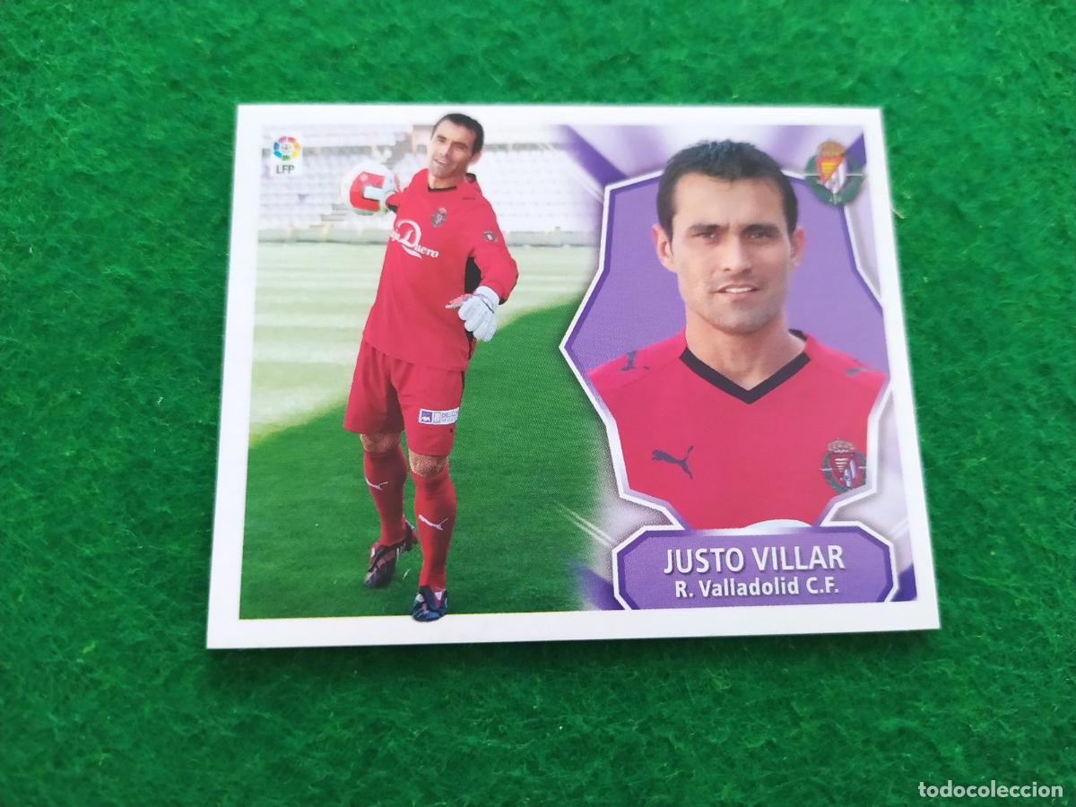 Cartes &agrave; collectionner de Football: Liga este 2008 2009 08 09 nuevo sin pegar - VALLADOLID - JUSTO VILLAR