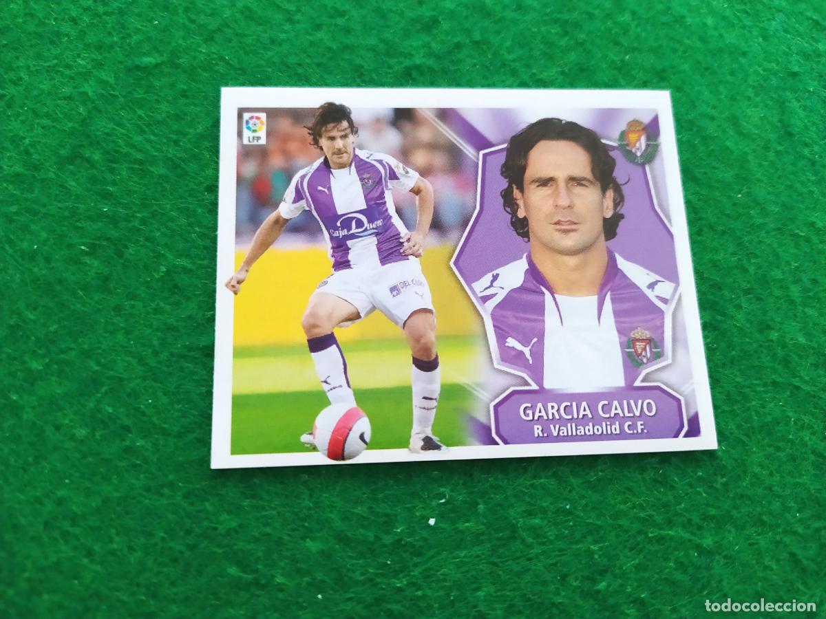 Cromos de F&uacute;tbol: Liga este 2008 2009 08 09 nuevo sin pegar - VALLADOLID - GARCIA CALVO