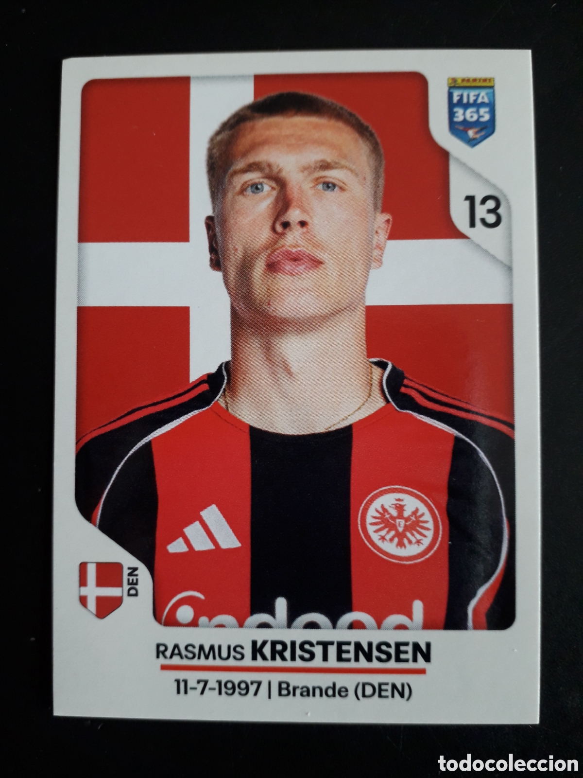 Football Stickers: KRISTENSEN EINTRACHT FRANKFURT, N&deg; 193 FIFA 365 PANINI STICKER 2026 PEDIDO M&Iacute;NIMO 3&euro;