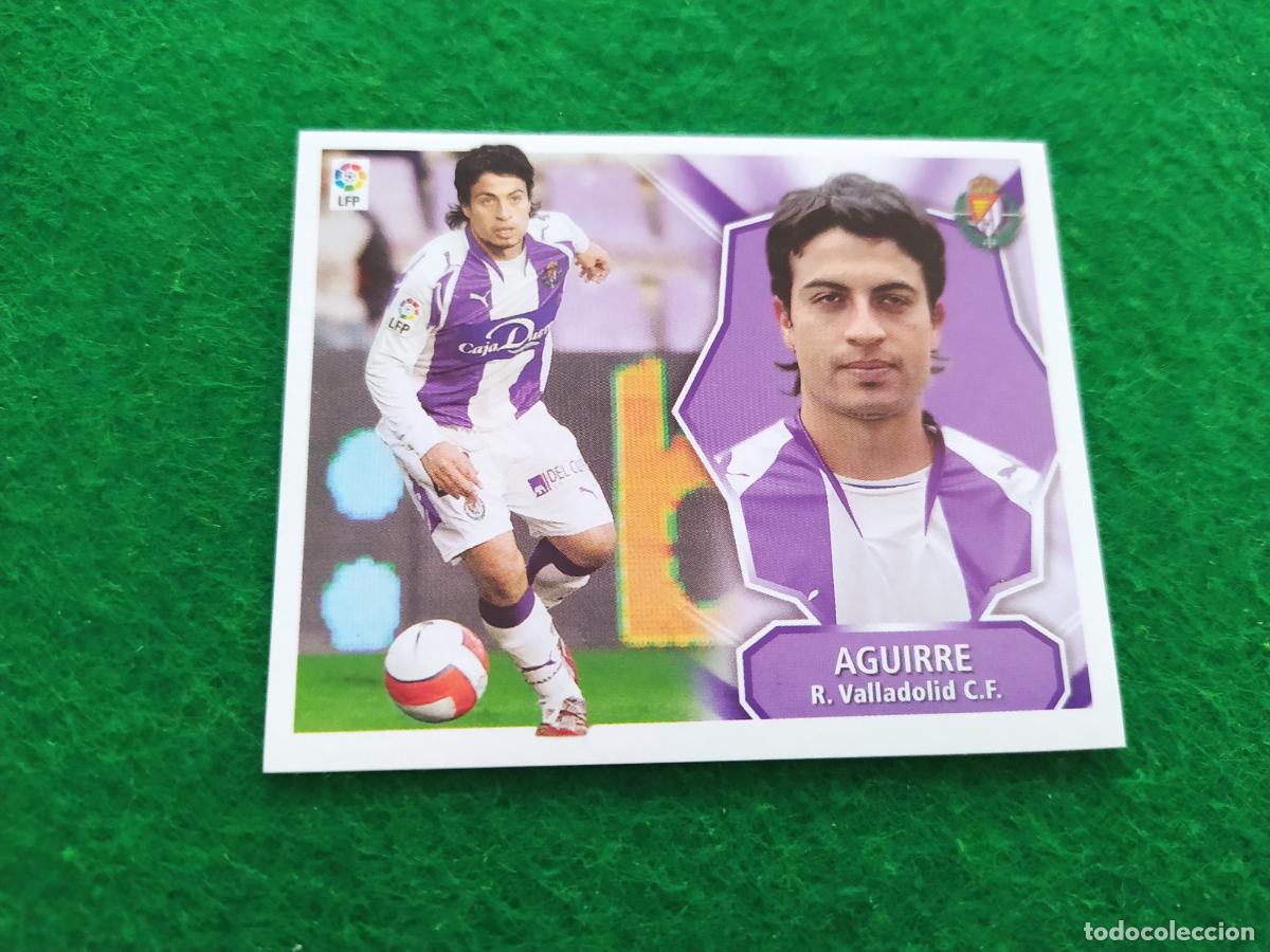 Football Stickers: Liga este 2008 2009 08 09 nuevo sin pegar - VALLADOLID - AGUIRRE