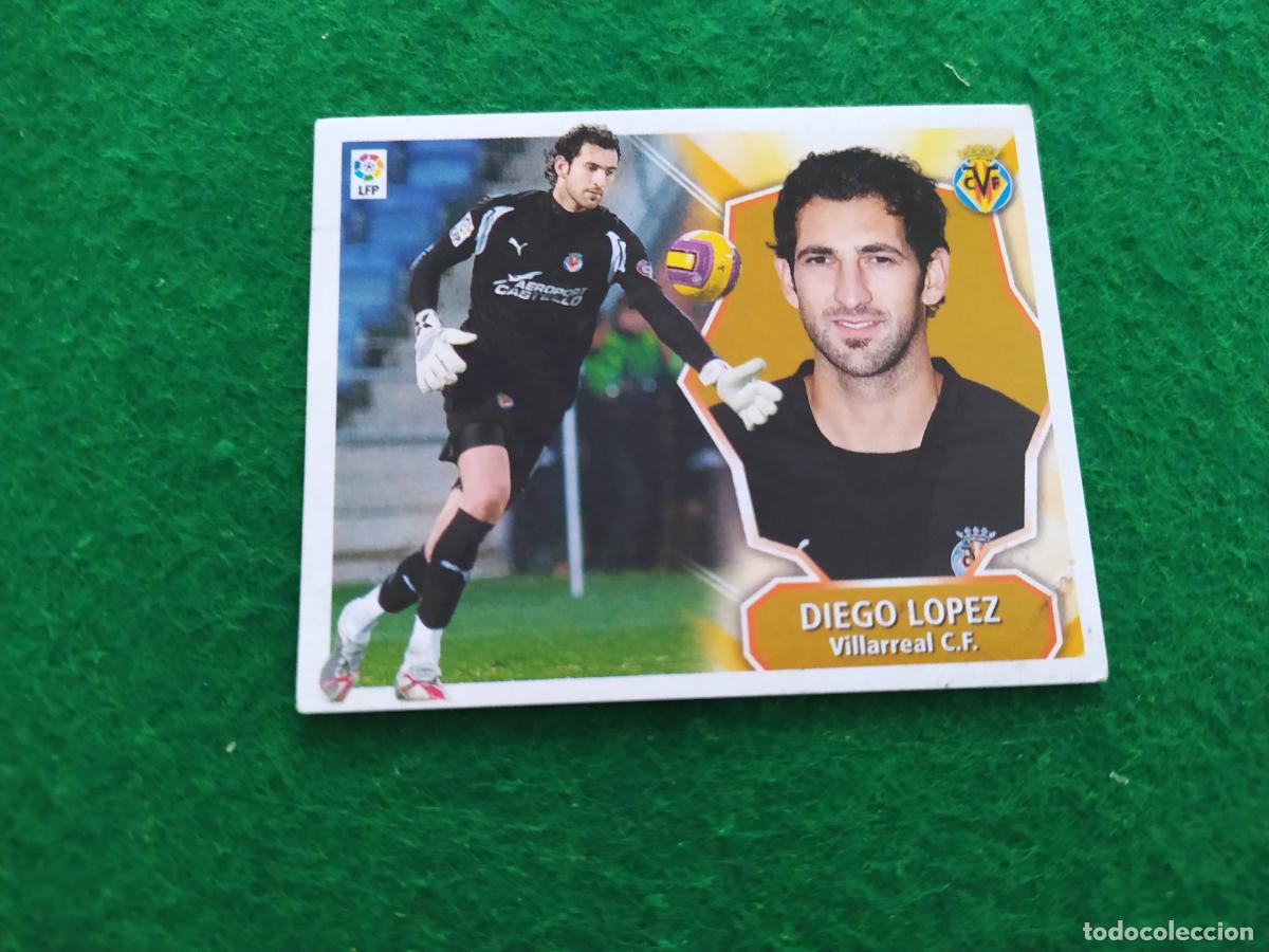 Fu&szlig;ball-Sticker: Liga este 2008 2009 08 09 nuevo sin pegar - VILLARREAL - DIEGO LOPEZ