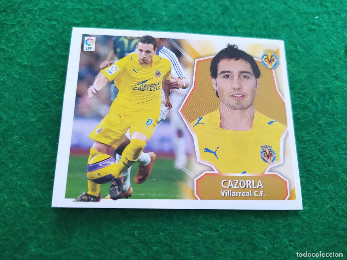 Fu&szlig;ball-Sticker: Liga este 2008 2009 08 09 nuevo sin pegar - VILLARREAL - CAZORLA