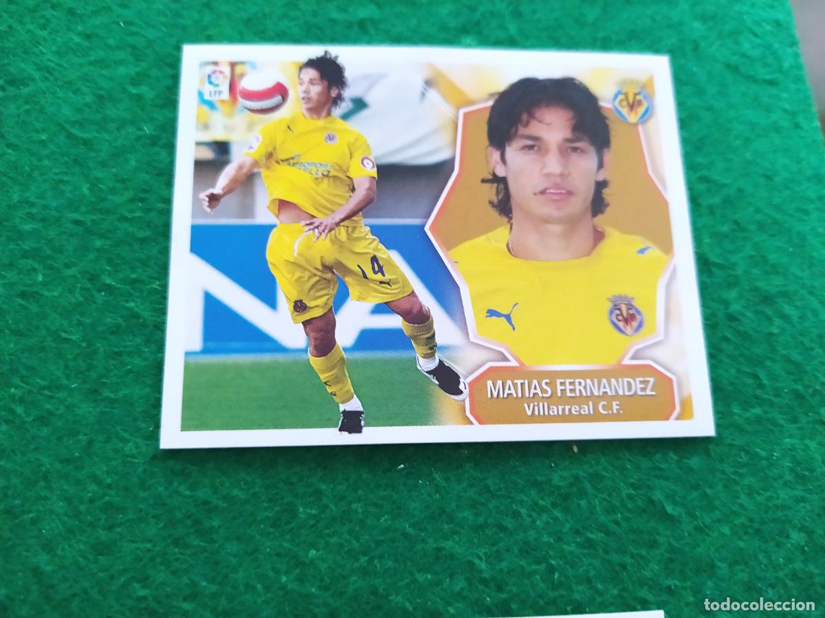 Cartes &agrave; collectionner de Football: Liga este 2008 2009 08 09 nuevo sin pegar - VILLARREAL - MATIAS FERNANDEZ