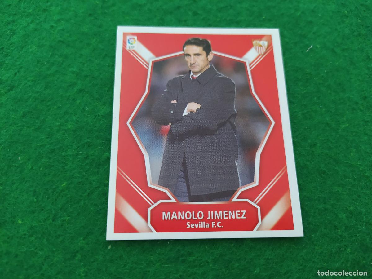 Cartes &agrave; collectionner de Football: Liga este 2008 2009 08 09 nuevo sin pegar - SEVILLA FC - ENTRENADOR MANOLO JIMENEZ