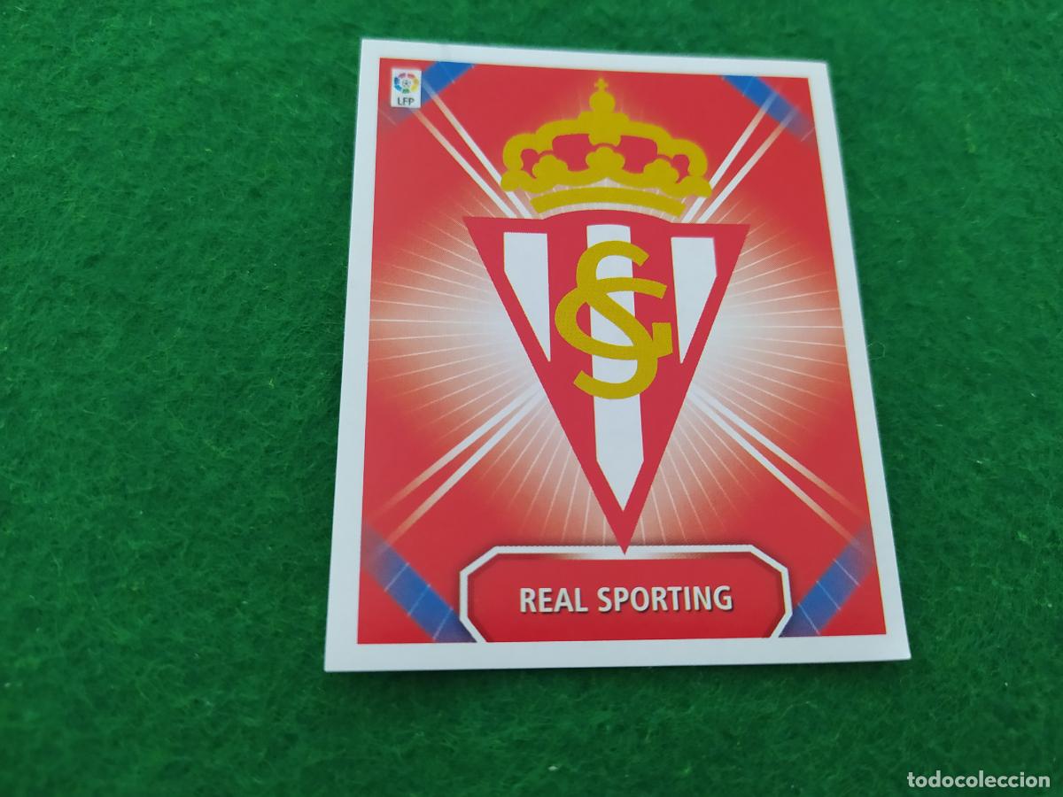 Cartes &agrave; collectionner de Football: Liga este 2008 2009 08 09 nuevo sin pegar - SPORTING DE GIJON - ESCUDO