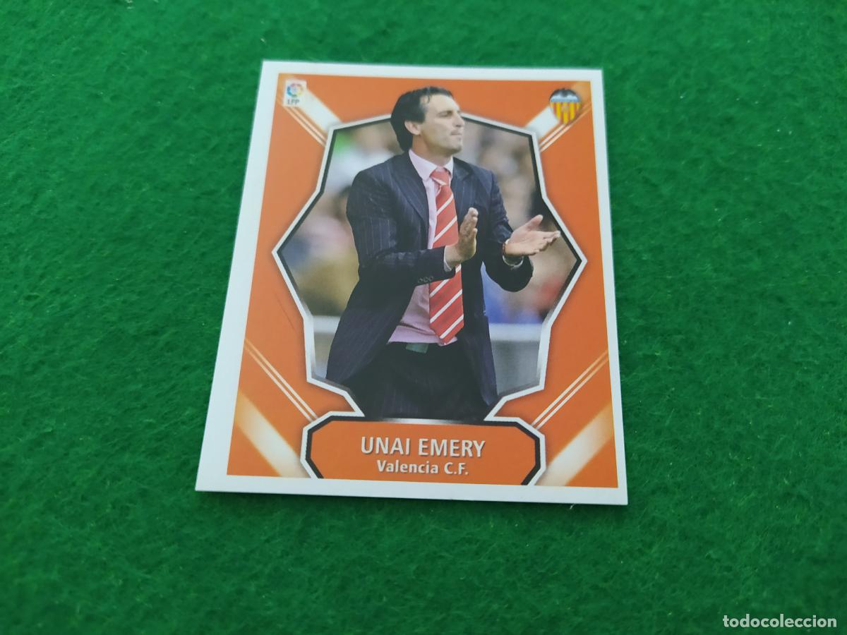 Cartes &agrave; collectionner de Football: Liga este 2008 2009 08 09 nuevo sin pegar - VALENCIA - ENTRENADOR UNAI EMERY