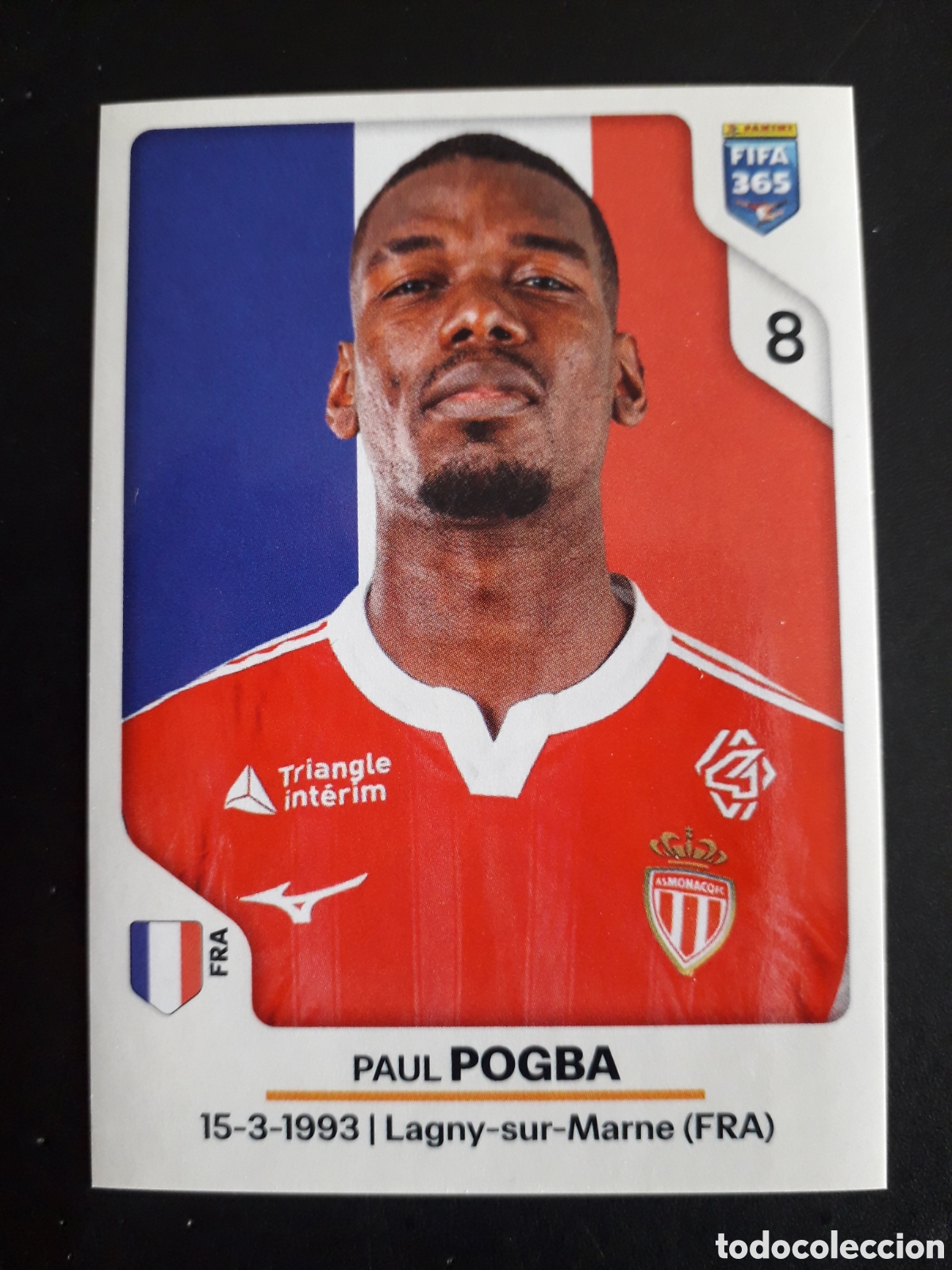 Cromos de Futebol: POGBA M&Oacute;NACO N&deg; 106 FIFA 365 PANINI STICKER 2026 PEDIDO M&Iacute;NIMO 3&euro;