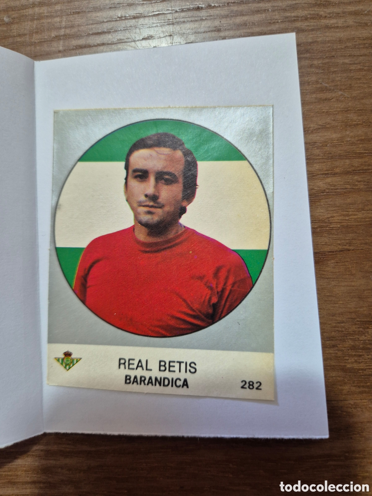 Cromos de F&uacute;tbol: BARANDICA BETIS N&ordm; 282 LIGA 83 - 84 J. MERCHANTE
