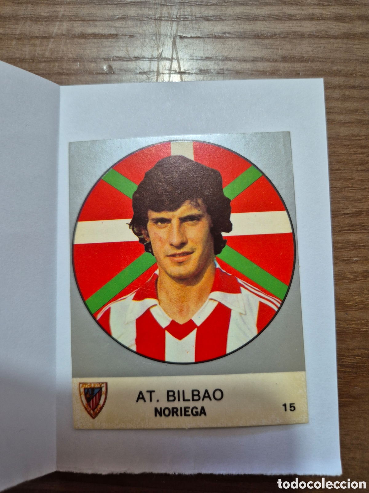 Cromos de F&uacute;tbol: NORIEGA AT BILBAO N&ordm; 15 LIGA 83 - 84 J. MERCHANTE