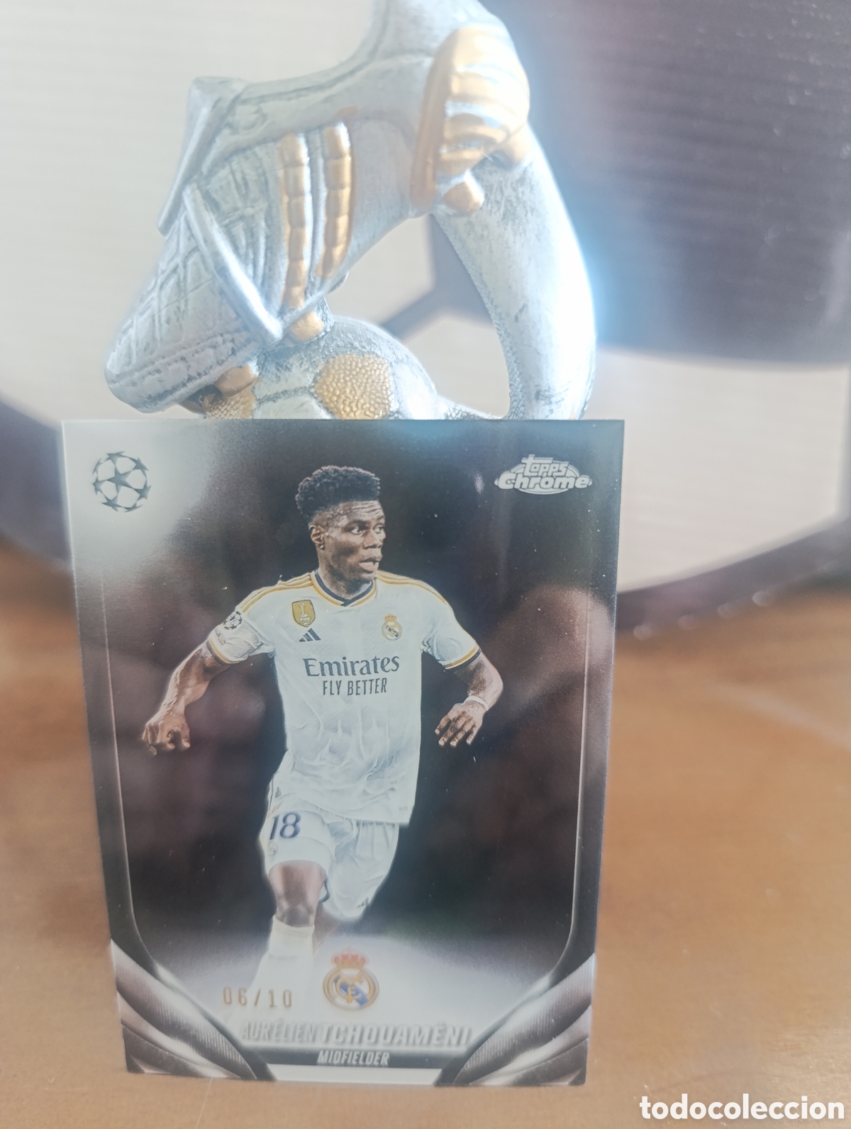 Figurine di Calcio: Tchouameni Real Madrid Topps Champions
