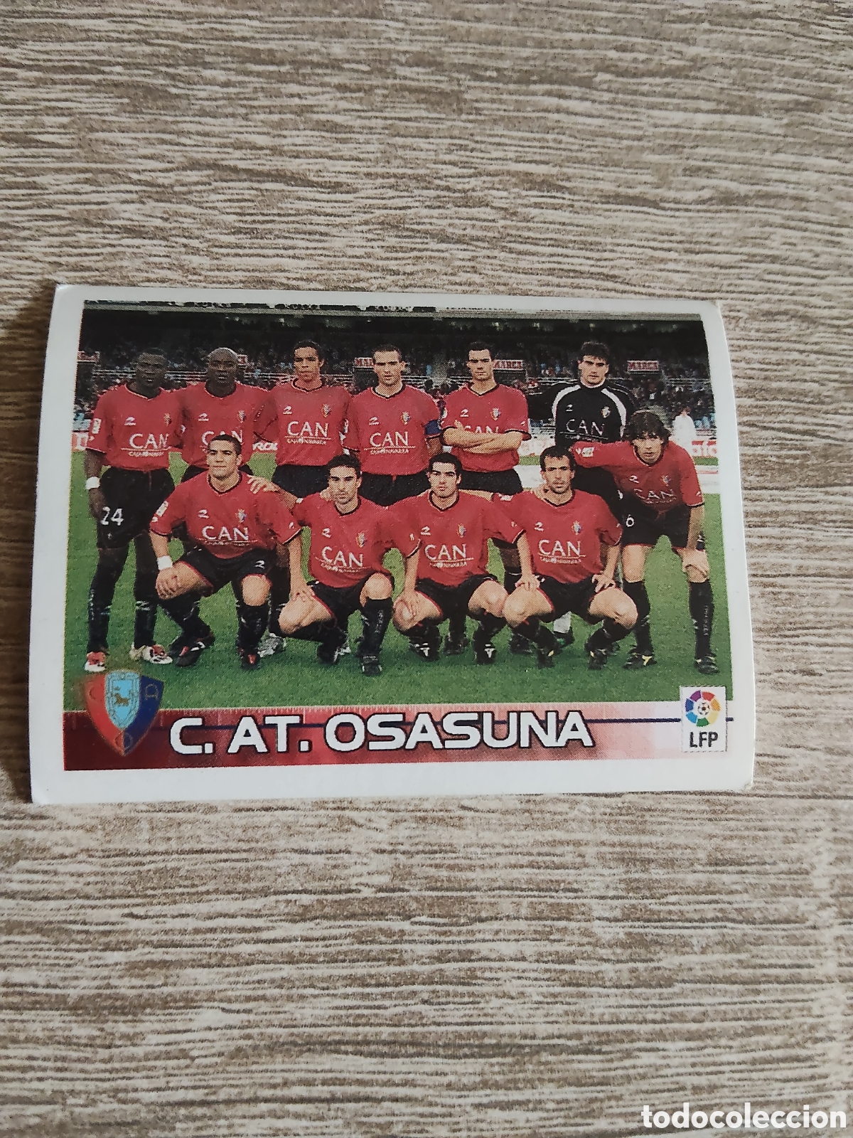 Figurine di Calcio: Panini superliga de estrellas 2003 2004 03 04 286 alineaci&oacute;n Osasuna