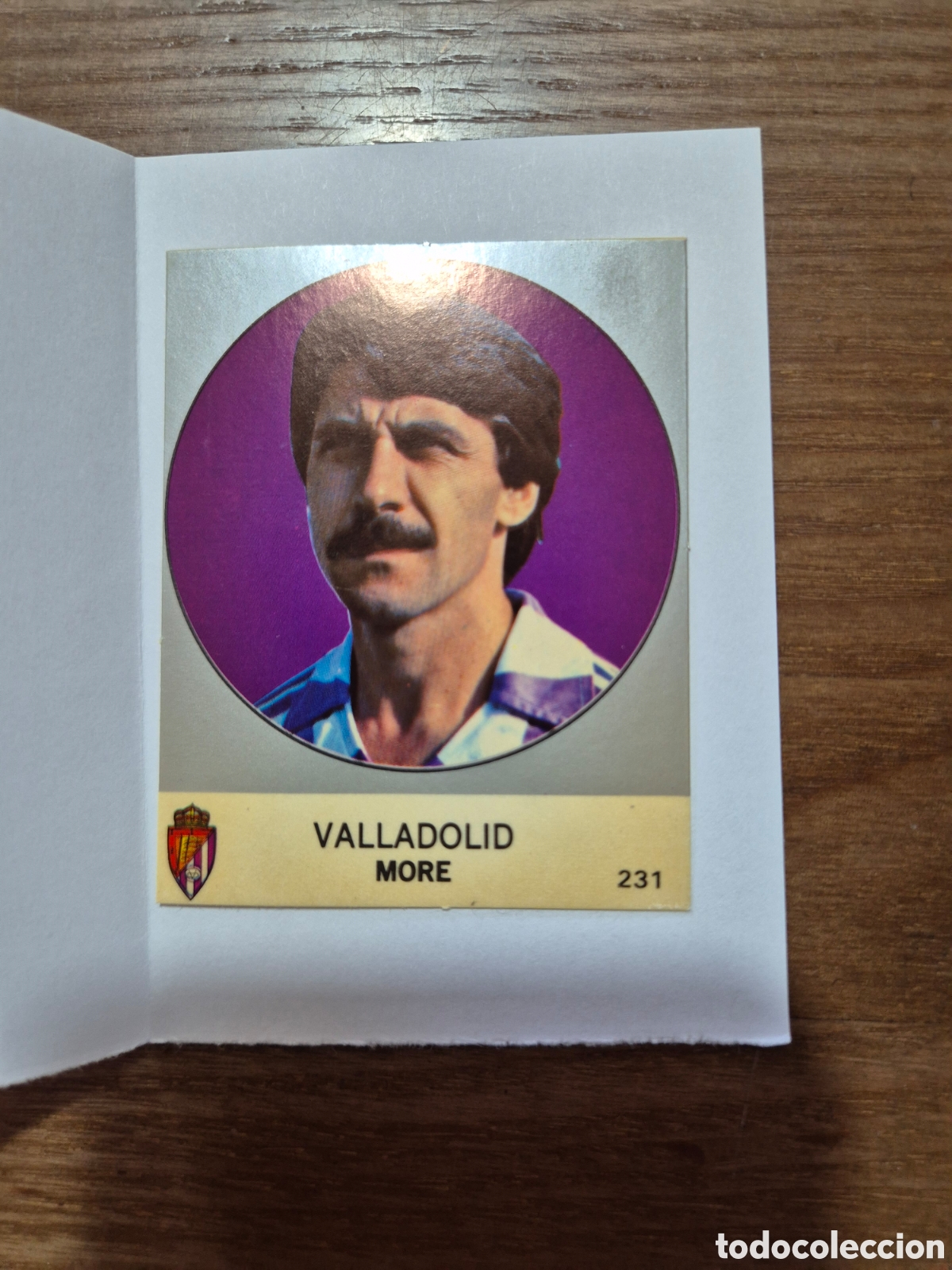 Cartes &agrave; collectionner de Football: MORE VALLADOLID N&ordm; 231 LIGA 83 - 84 J. MERCHANTE