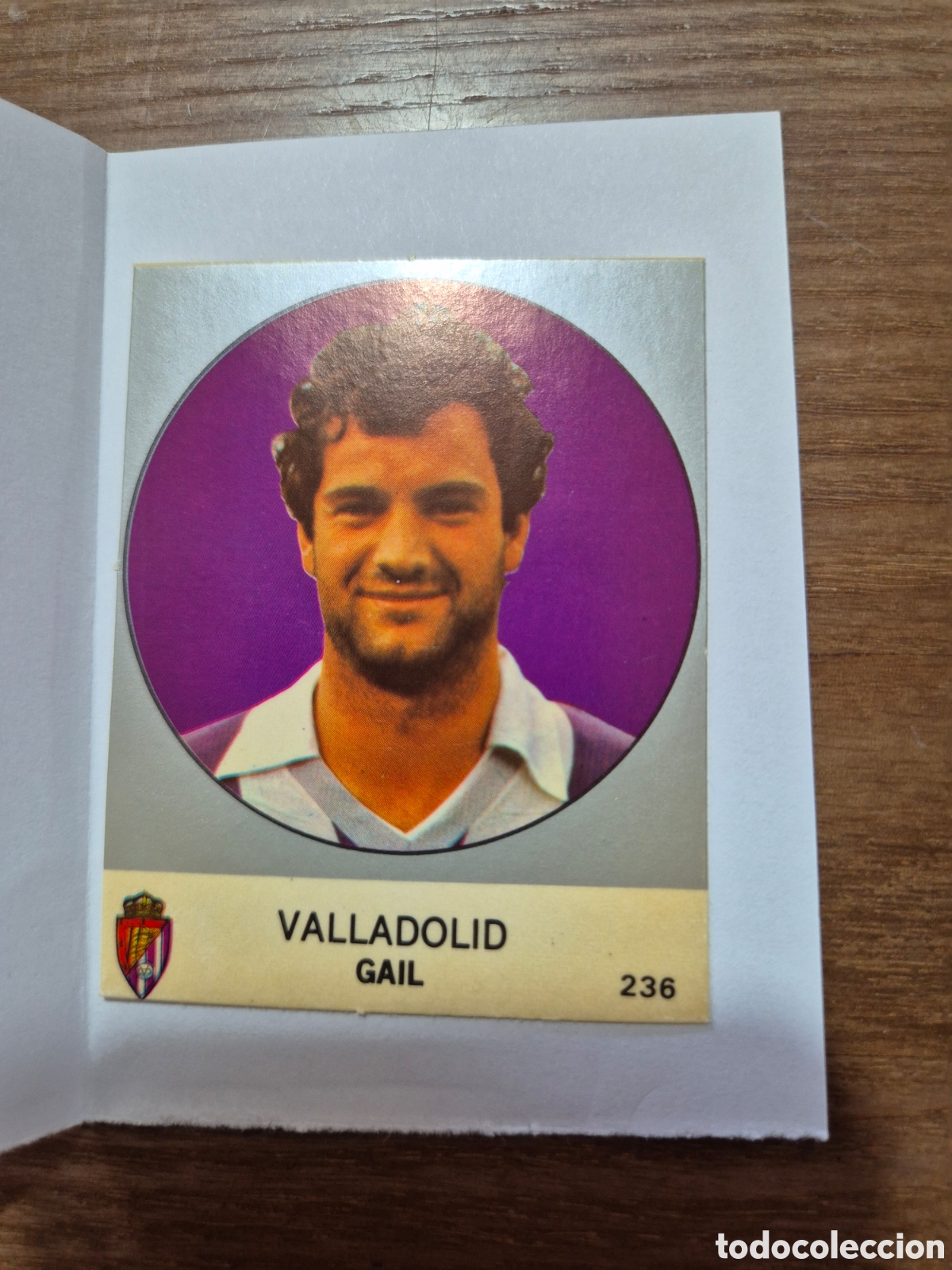 Cartes &agrave; collectionner de Football: GAIL VALLADOLID N&ordm; 236 LIGA 83 - 84 J. MERCHANTE