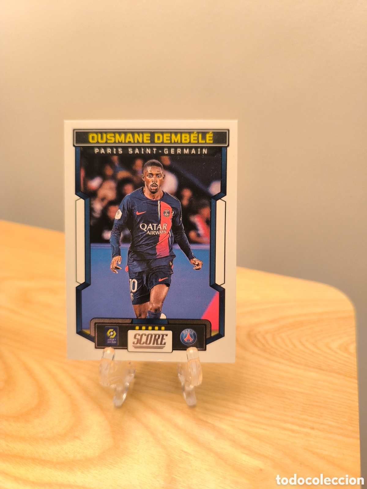 Cromos de F&uacute;tbol: Ousmane Dembele PANINI SCORE PSG