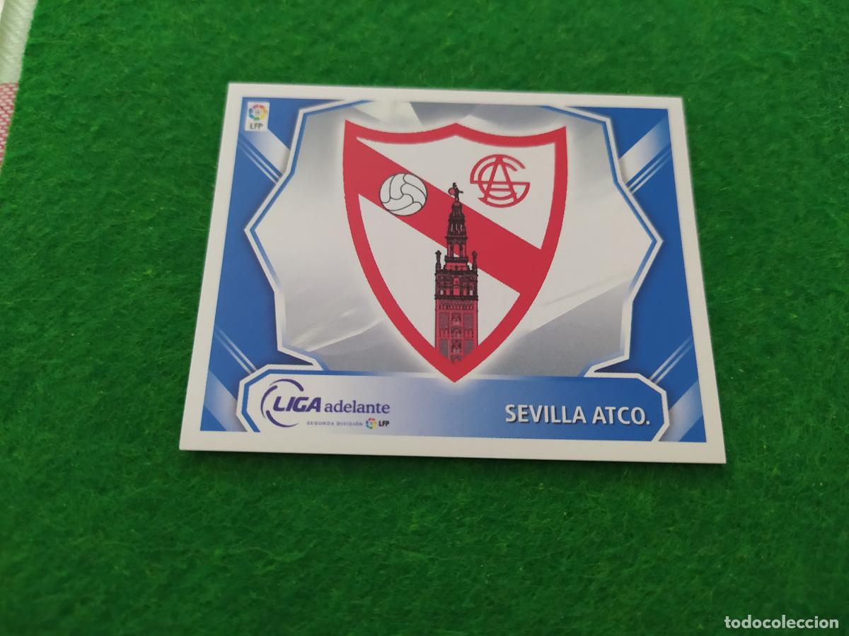 Cromos de F&uacute;tbol: Liga este 2008 2009 08 09 nuevo sin pegar - ESCUDO LIGA ADELANTE 2&ordf; DIVISION SEVILLA ATLETICO