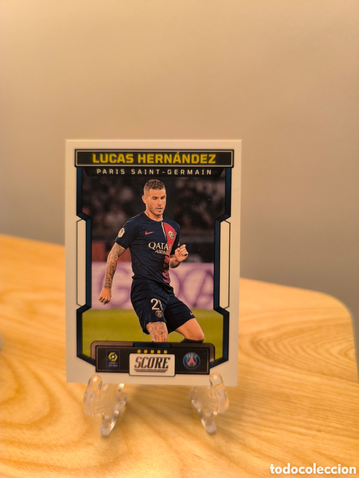 Cromos de F&uacute;tbol: Lucas Hern&aacute;ndez PANINI SCORE PSG