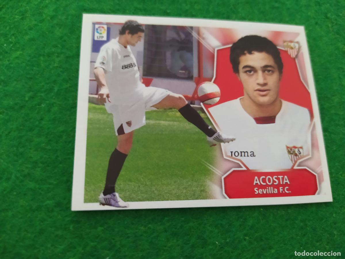 Football Stickers: Liga este 2008 2009 08 09 nuevo sin pegar - FICHAJE N&ordm; 3 ACOSTA SEVILLA FC