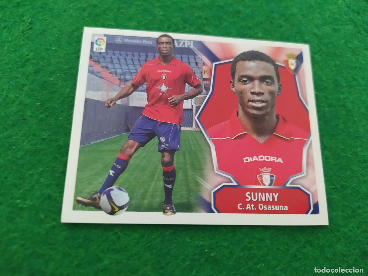 Fu&szlig;ball-Sticker: Liga este 2008 2009 08 09 nuevo sin pegar - FICHAJE N&ordm; 7 SUNNY OSASUNA