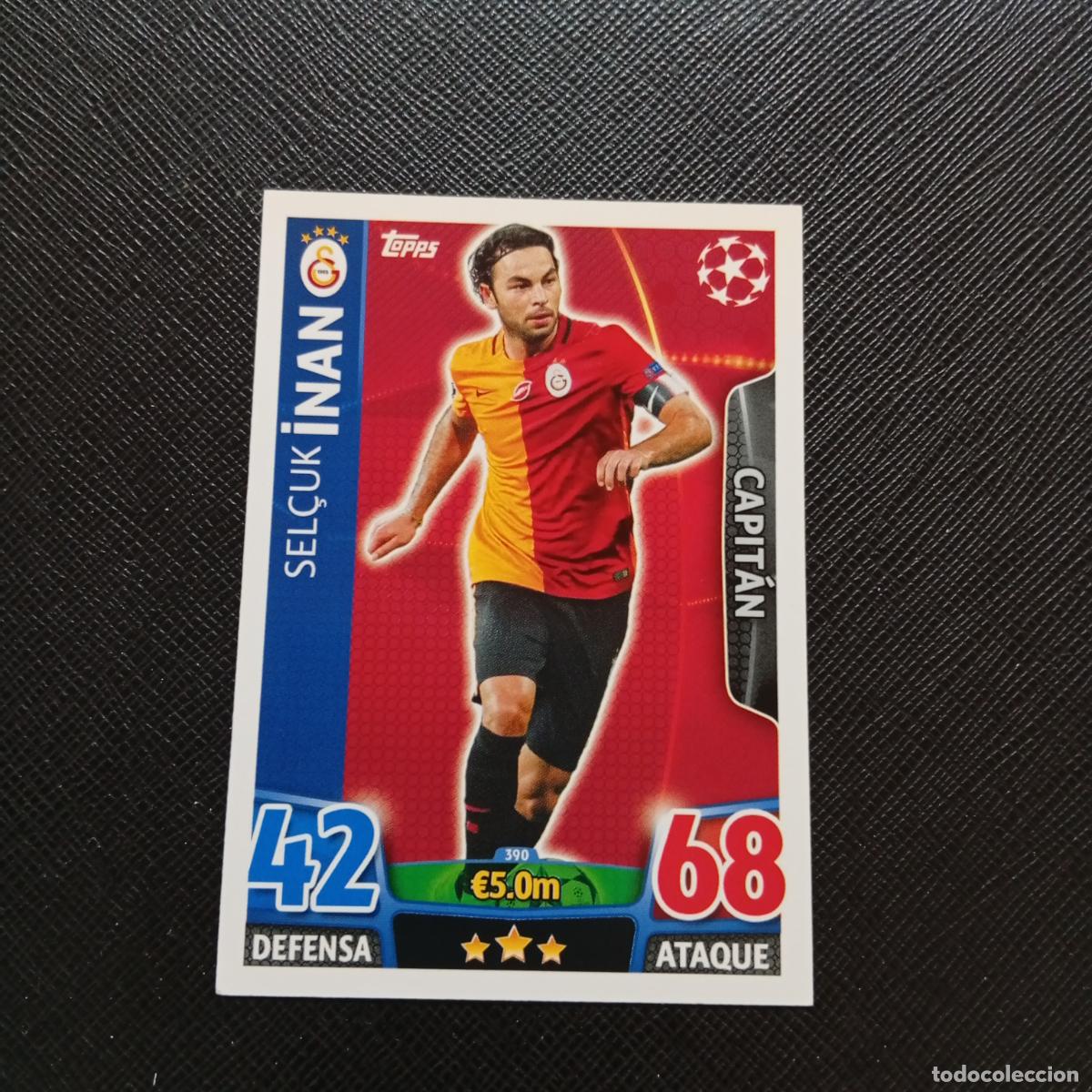Football Stickers: 390 INAN GALATASARAY TOPPS MATCH ATTAX 2015 2016 CROMO 15 16 FUTBOL - A6 PG379