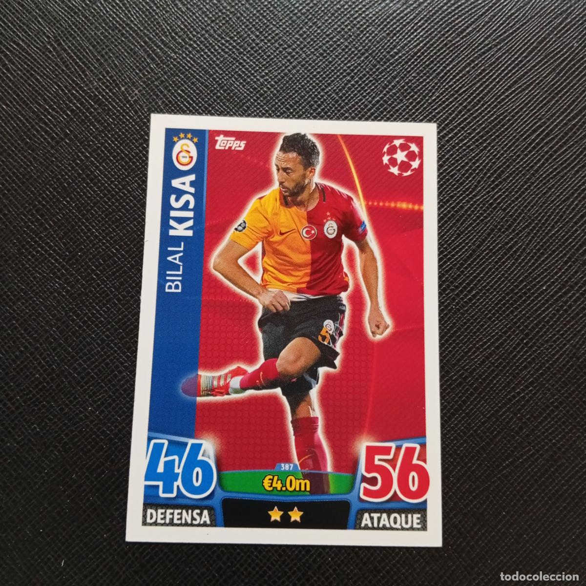 Figurine di Calcio: 387 KISA GALATASARAY TOPPS MATCH ATTAX 2015 2016 CROMO 15 16 FUTBOL - A6 PG406