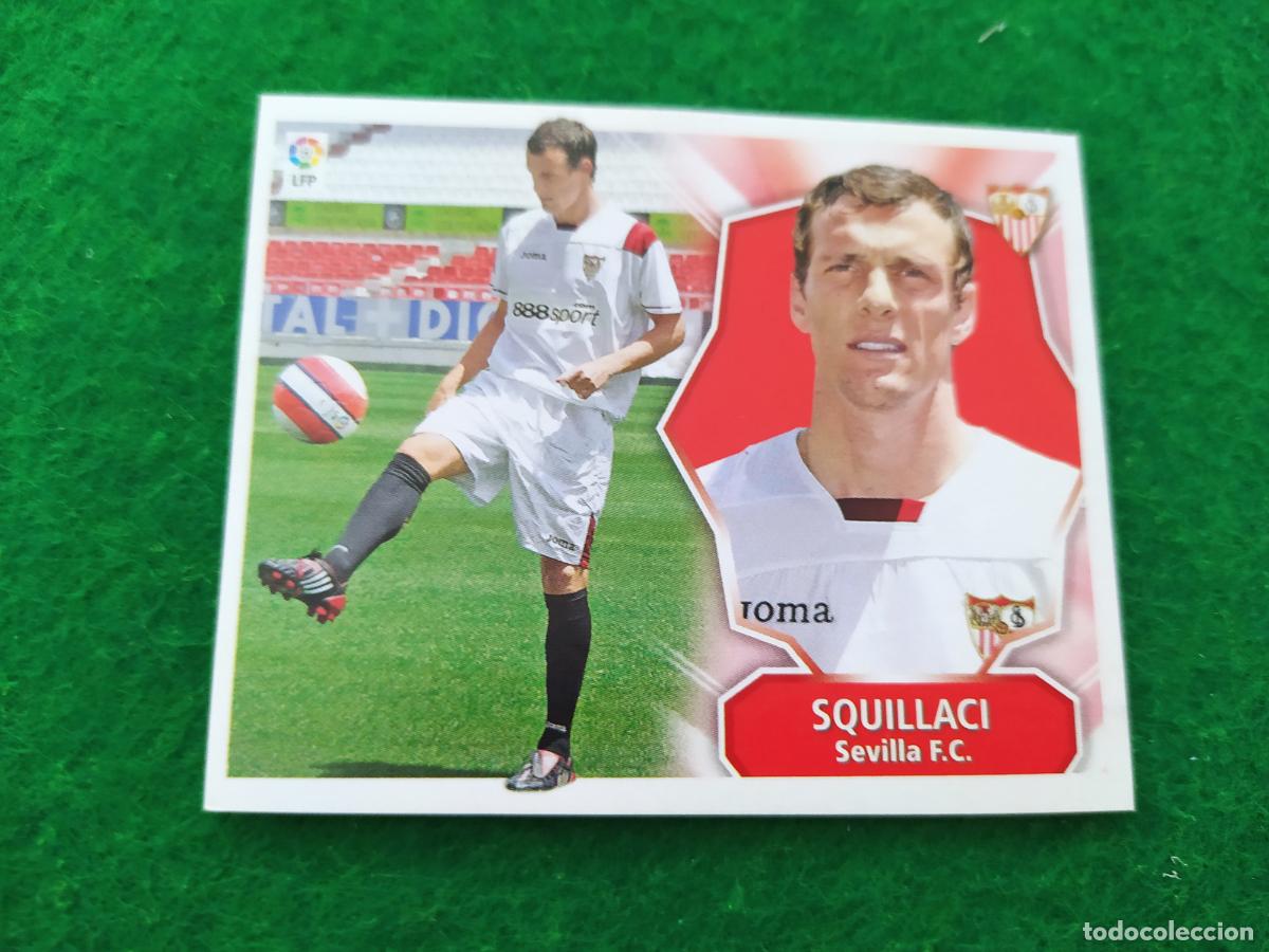 Fu&szlig;ball-Sticker: Liga este 2008 2009 08 09 nuevo sin pegar - FICHAJE N&ordm; 10 SQUILLACI SEVILLA FC