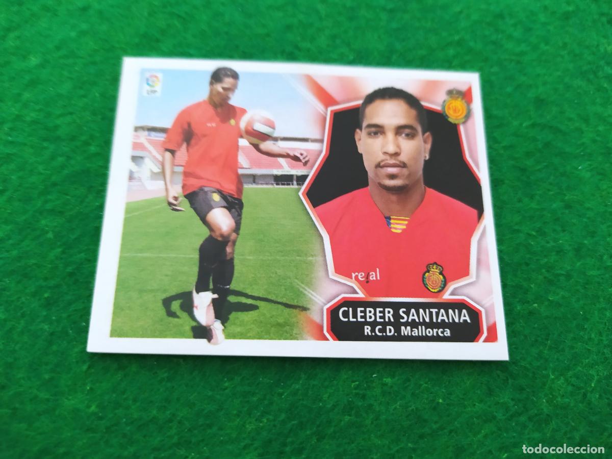 Fu&szlig;ball-Sticker: Liga este 2008 2009 08 09 nuevo sin pegar - COLOCA CLEBER SANTANA MALLORCA