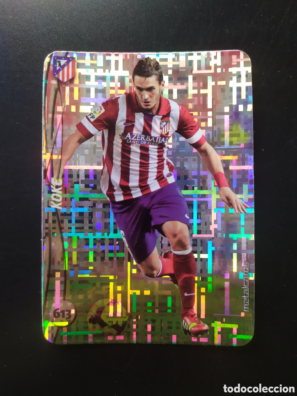 Cromos de F&uacute;tbol: Mundicromo fichas Liga 2014 2015 14 15 Koke top brillo tetris n&deg; 613 Atl&eacute;tico Madrid