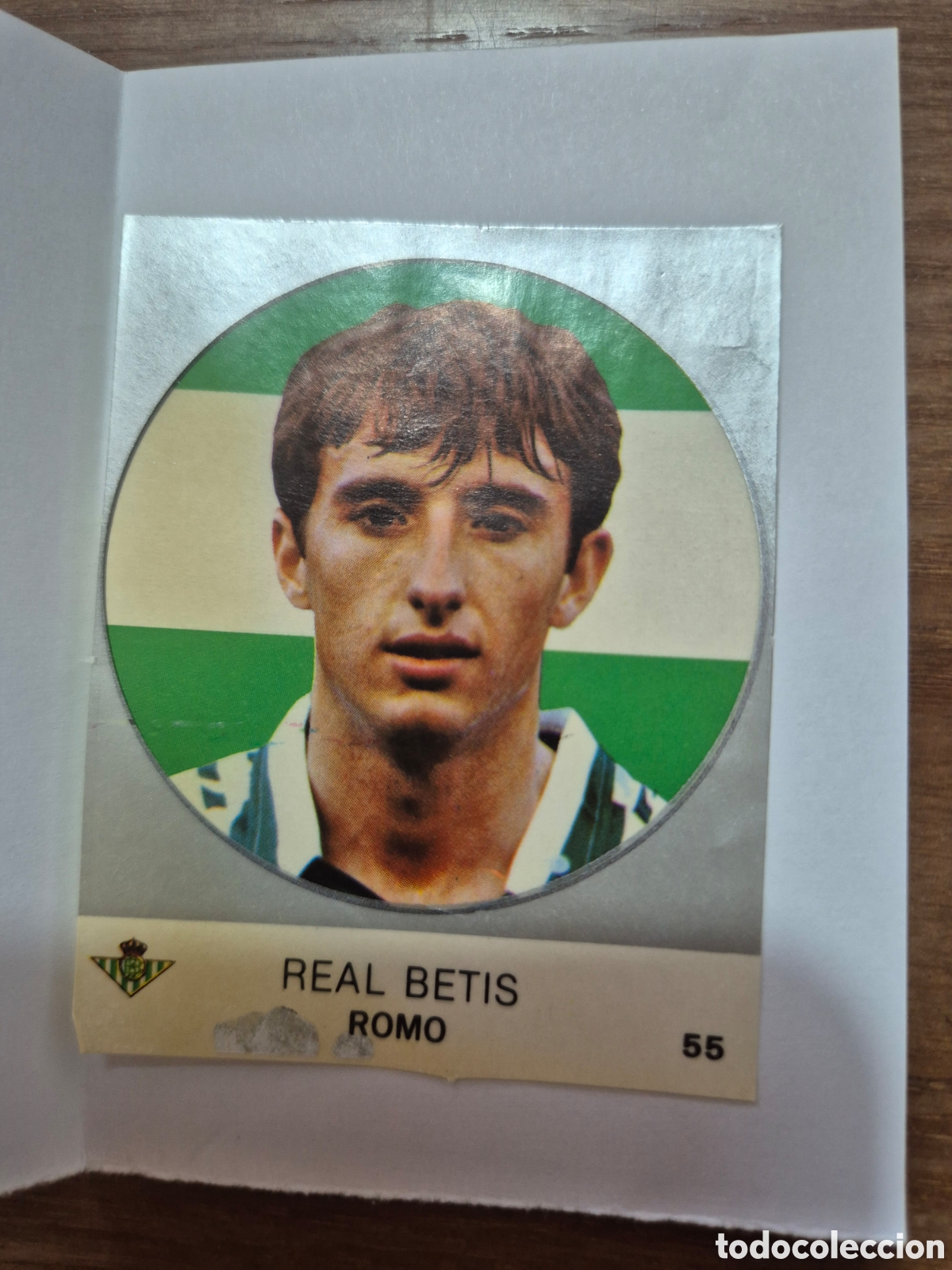 Cromos de Futebol: ROMO BETIS N&ordm; 55 LIGA 83 - 84 J. MERCHANTE
