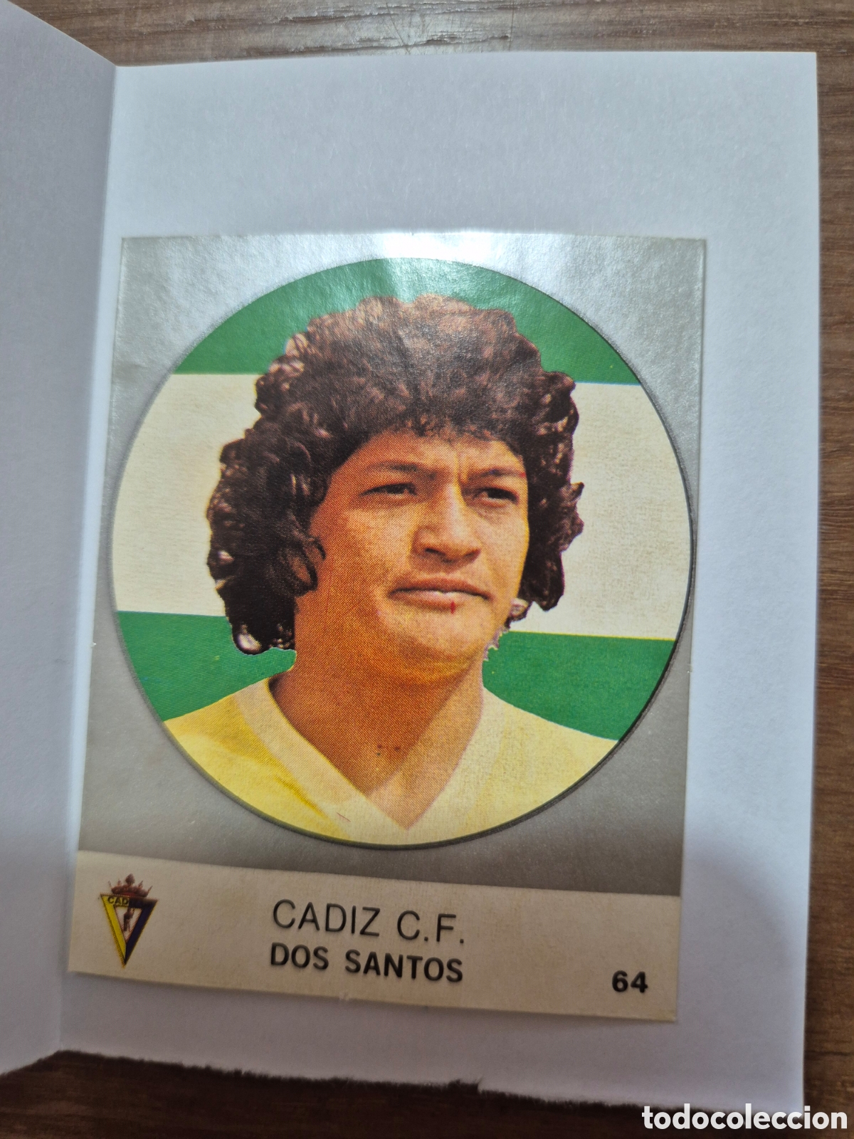 Cromos de Futebol: DOS SANTOS CADIZ N&ordm; 64 LIGA 83 - 84 J. MERCHANTE