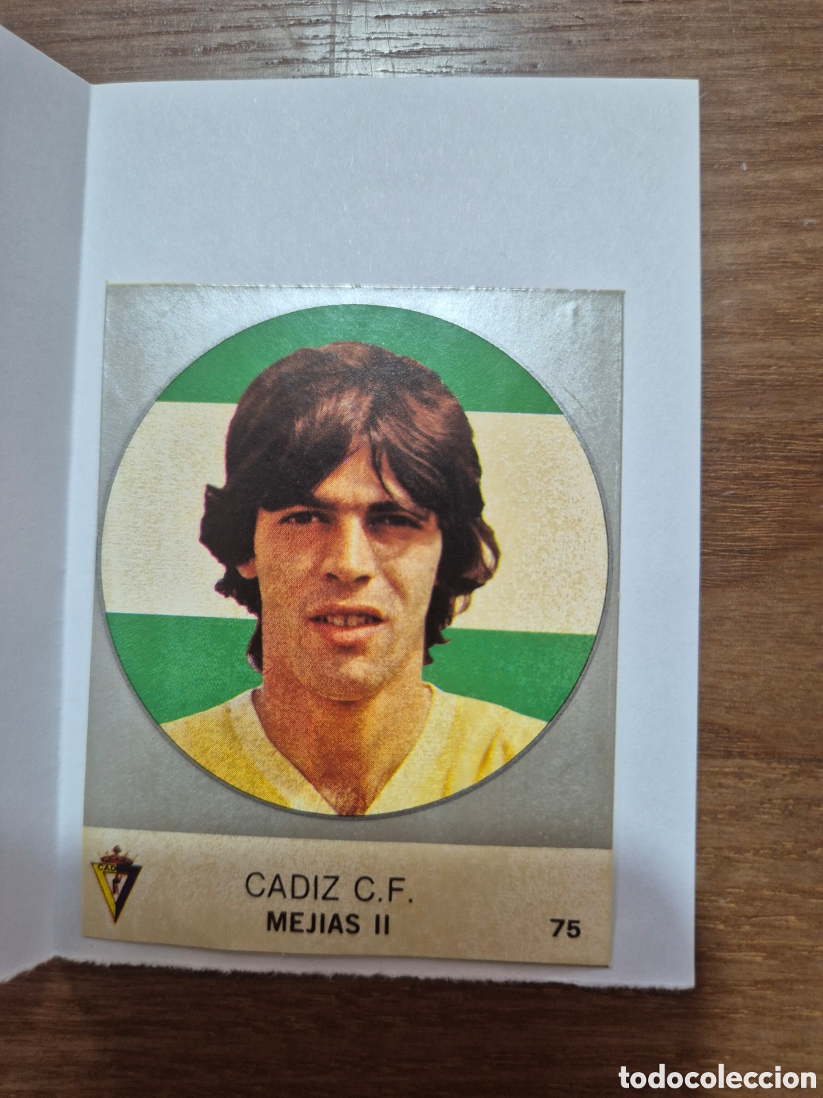 Cromos de Futebol: MEJIAS II CADIZ N&ordm; 75 LIGA 83 - 84 J. MERCHANTE