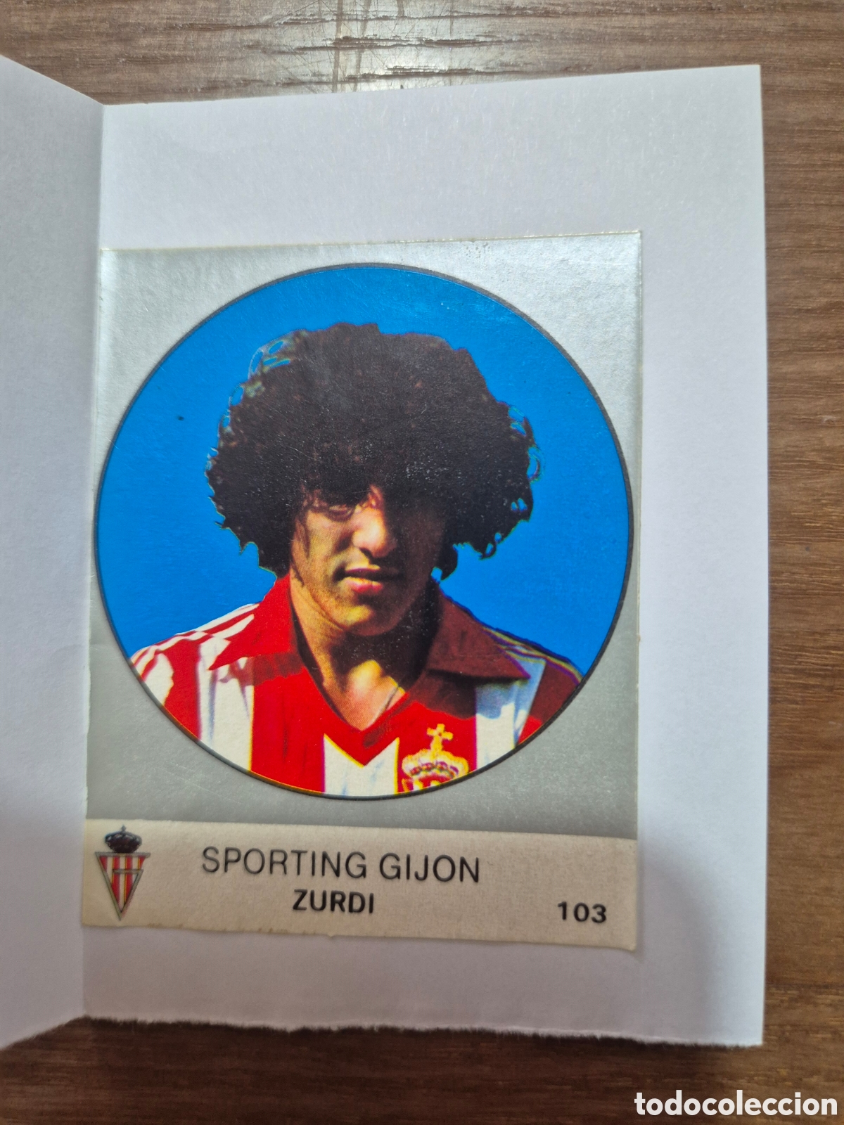Cromos de Futebol: ZURDI GIJON N&ordm; 103 LIGA 83 - 84 J. MERCHANTE