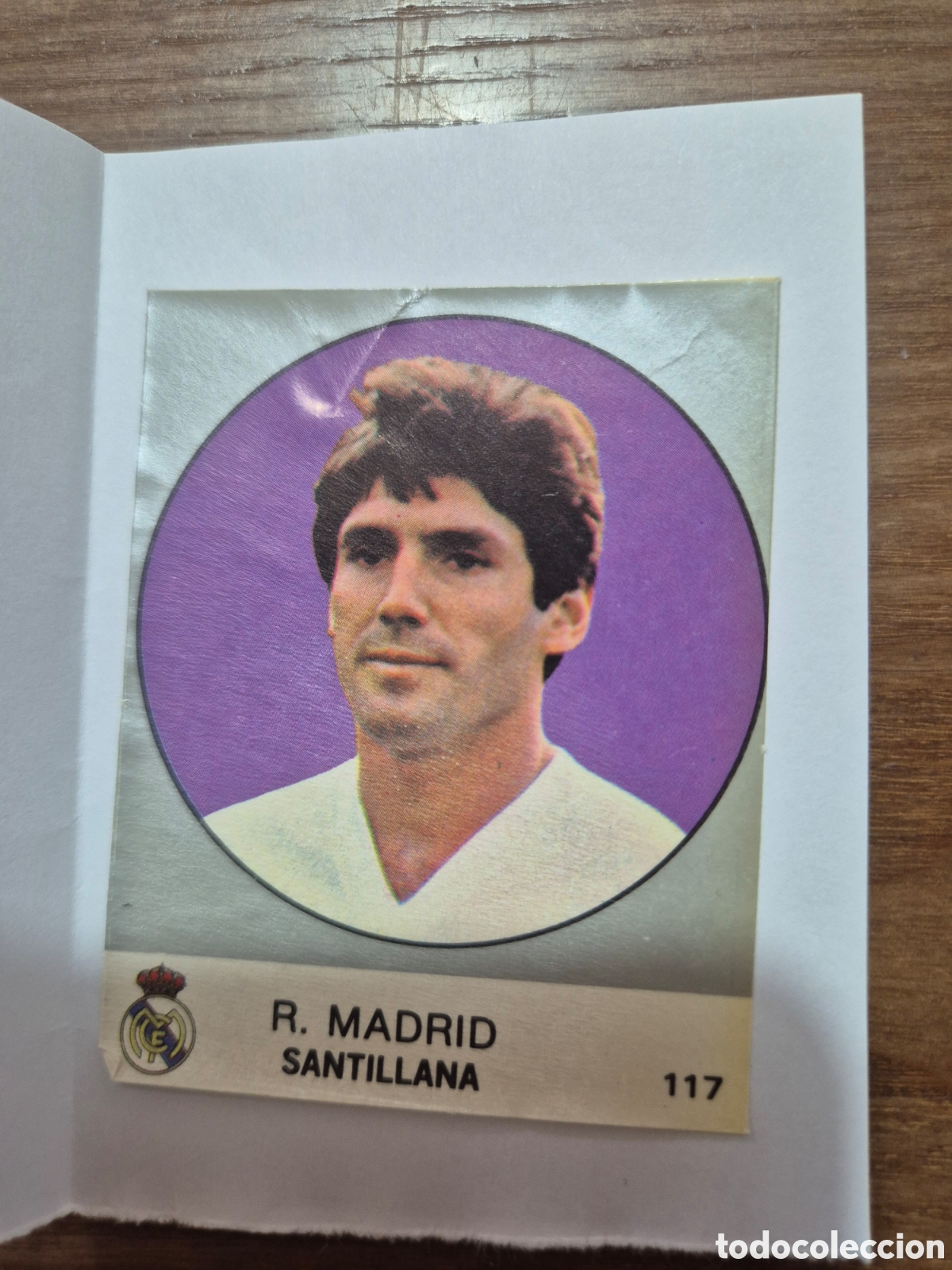 Cromos de Futebol: SANTILLANA R MADRID N&ordm; 117 LIGA 83 - 84 J. MERCHANTE