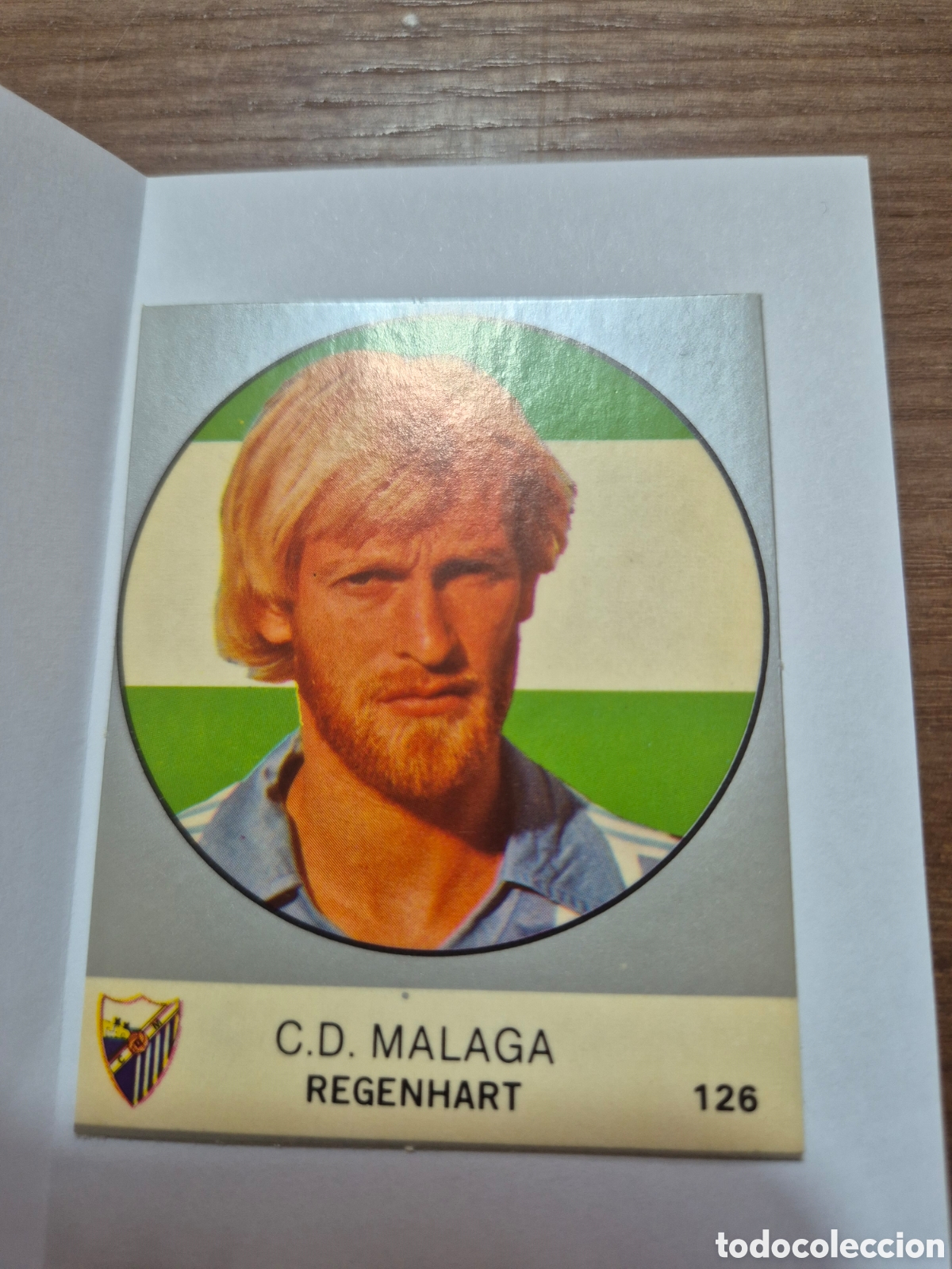 Cromos de F&uacute;tbol: REGENHART MALAGA N&ordm; 126 LIGA 83 - 84 J. MERCHANTE