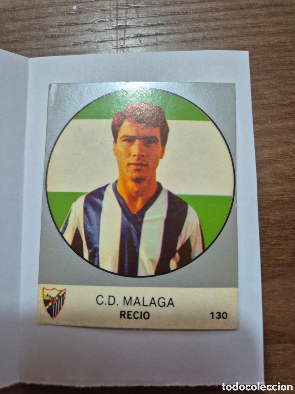 Cromos de F&uacute;tbol: RECIO MALAGA N&ordm; 130 LIGA 83 - 84 J. MERCHANTE
