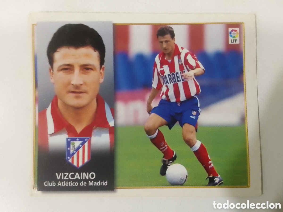 Cartes &agrave; collectionner de Football: Colecciones Este 98-99 Vizca&iacute;no &bull; Atl&eacute;tico de Madrid.