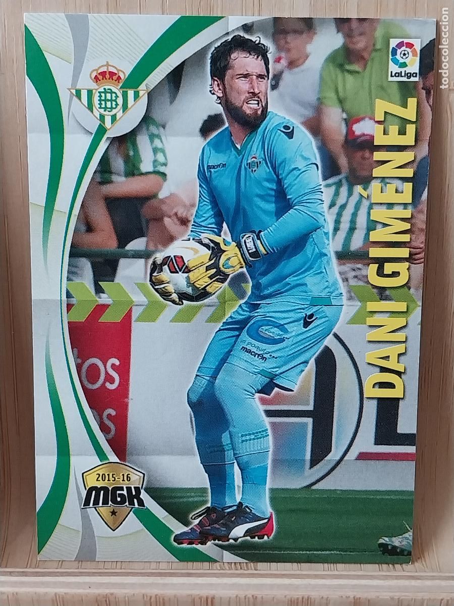 Cartes &agrave; collectionner de Football: DANI GIMENEZ REAL BETIS PANINI MGK 2015 15 16 CROMO CARD ORIGINAL # 85 MEGACRACKS