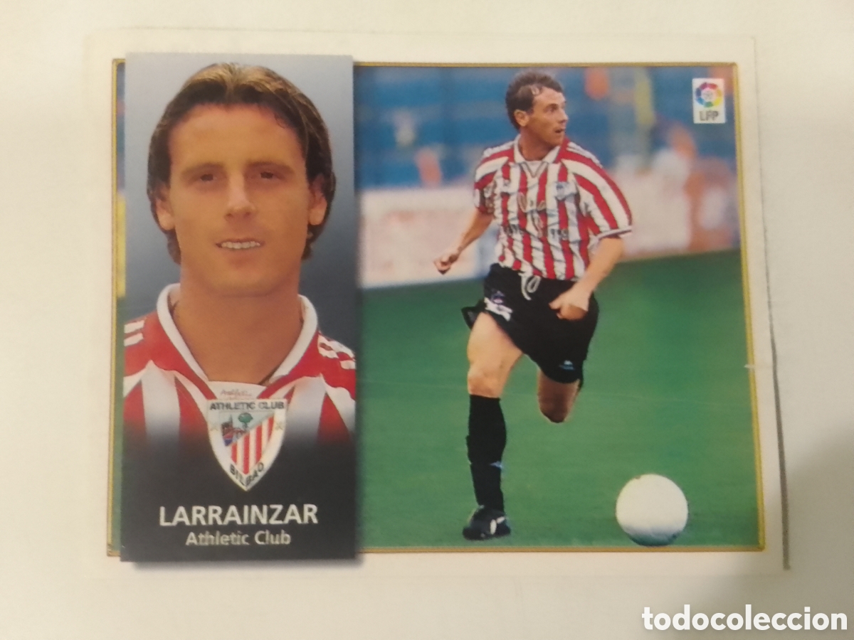 Cromos de F&uacute;tbol: Colecciones Este 98-99 Larrainzar &bull; Athletic Club.