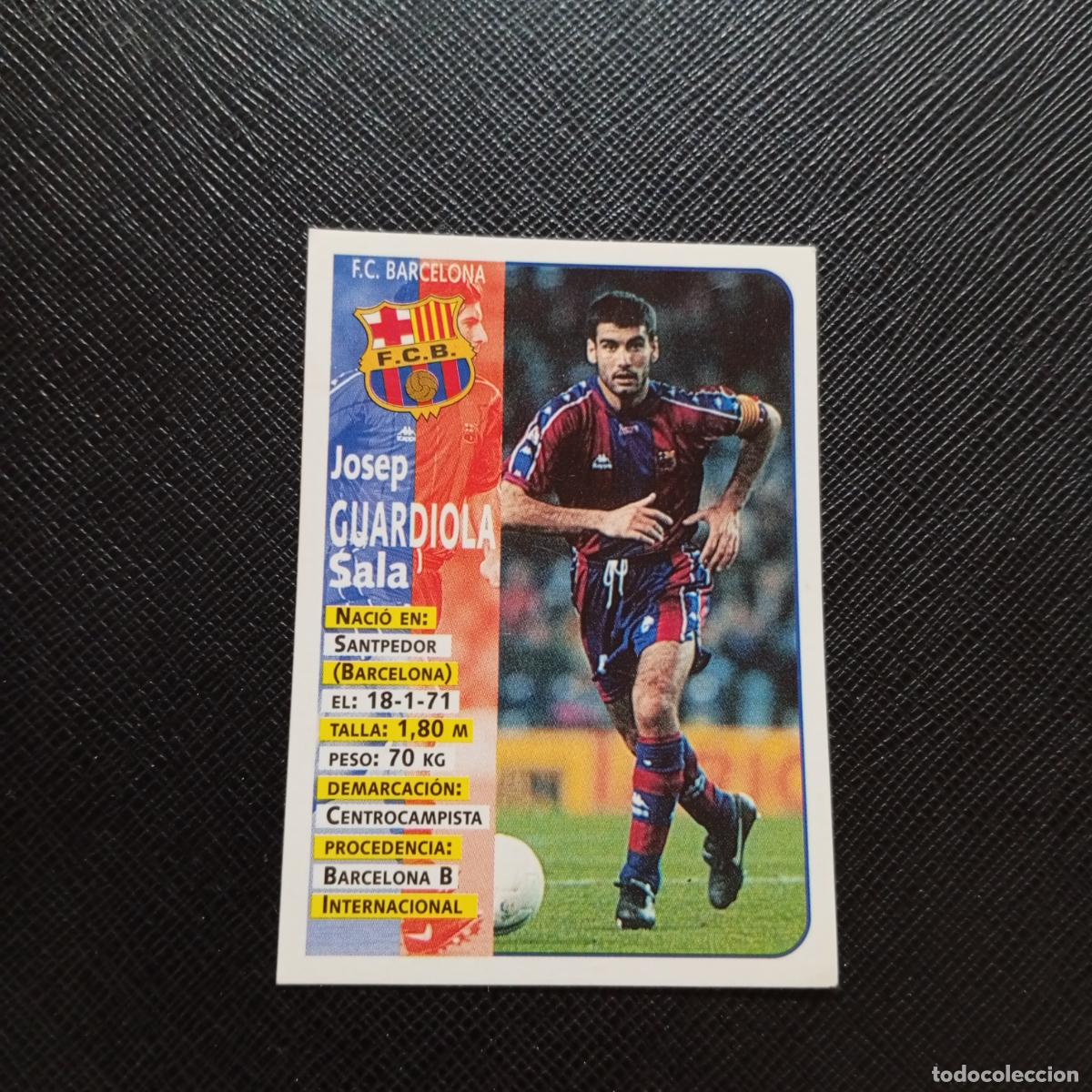 Cromos de Futebol: 17 GUARDIOLA BARCELONA PANINI 1998 1999 CROMO FUTBOL LIGA 98 99 - SIN PEGAR - A111 PG262