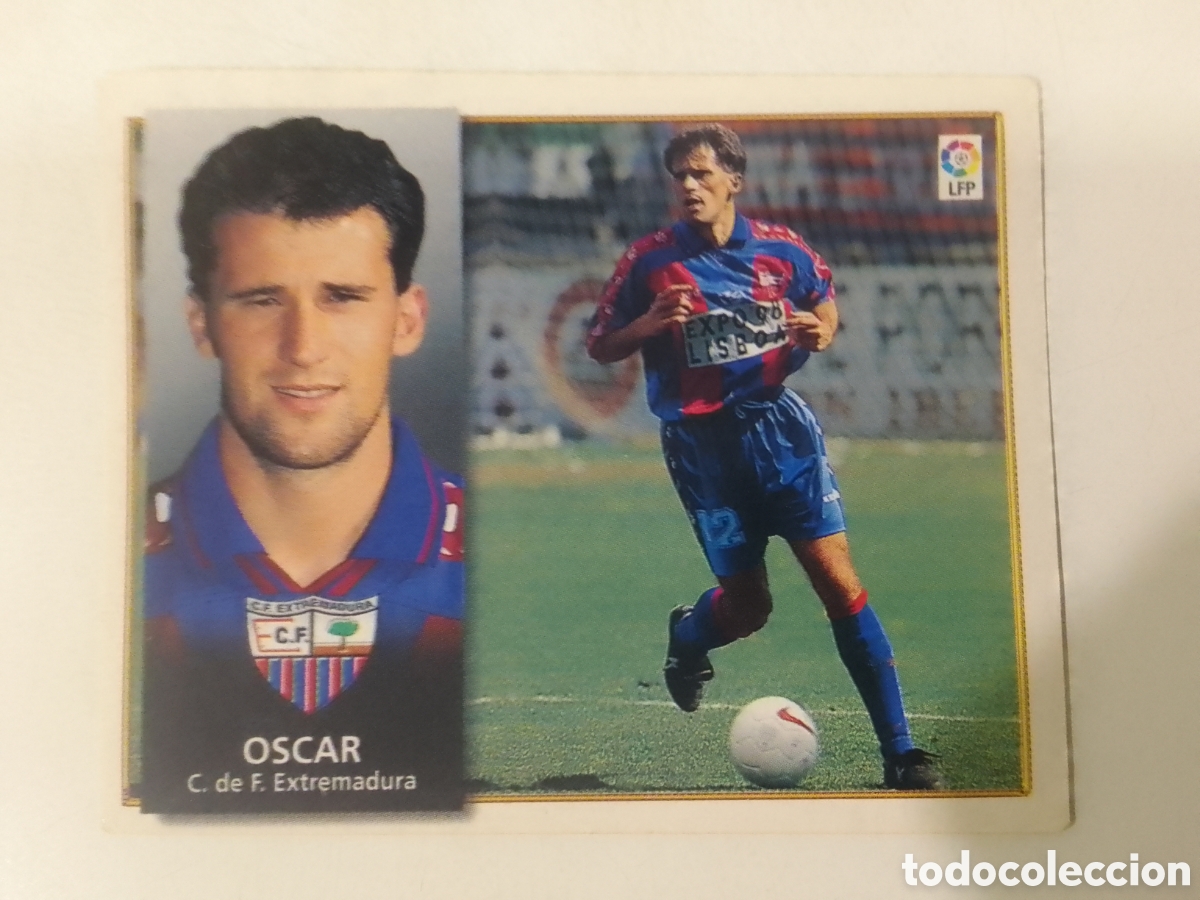 Cromos de F&uacute;tbol: Colecciones Este 98-99 &Oacute;scar &bull; Extremadura.