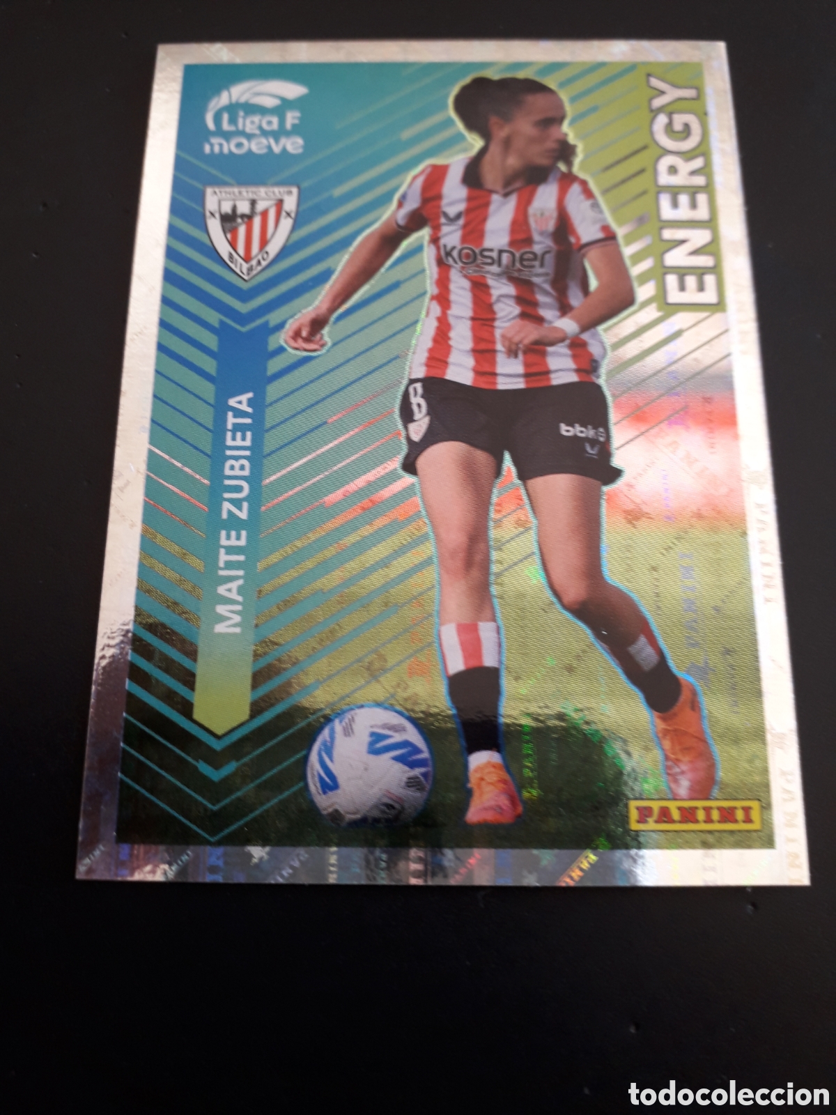 Cromos de F&uacute;tbol: MAITE ZUBIETA ATHLETIC BILBAO ENERGY N&deg; 347 LIGA F FEMENINA 2025 2026 25 26 PANINI PEDIDO M&Iacute;NIMO 3&euro;