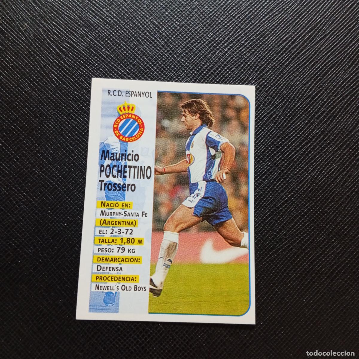 Cromos de F&uacute;tbol: 184 POCHETTINO ESPA&Ntilde;OL PANINI 1998 1999 CROMO FUTBOL LIGA 98 99 - SIN PEGAR - A111 PG289