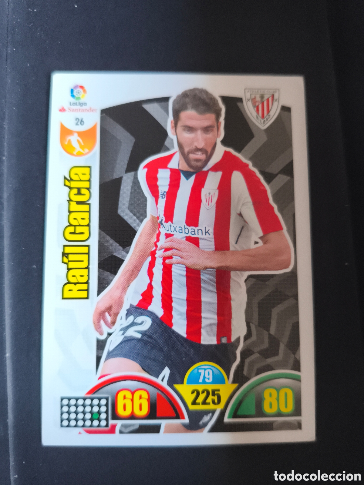 Cromos de F&uacute;tbol: RAUL GARCIA 26 Athletic Club Bilbao 2017-2018 Adrenalyn XL Panini
