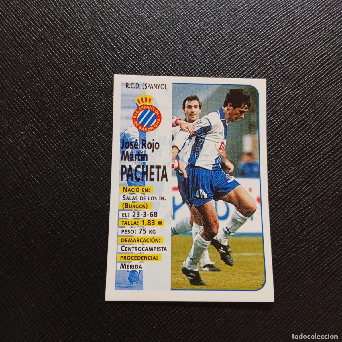 Cromos de F&uacute;tbol: 189 PACHETA ESPA&Ntilde;OL PANINI 1998 1999 CROMO FUTBOL LIGA 98 99 - SIN PEGAR - A111 PG316