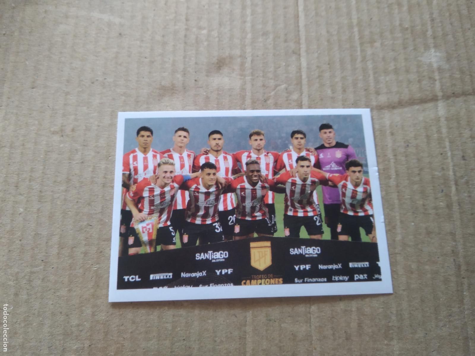Cromos de F&uacute;tbol: COP5 EQUIPO PLANTILLA ESTUDIANTES DE LA PLATA CROMO FUTBOL ARGENTINO PANINI LIGA ARGENTINA 2025