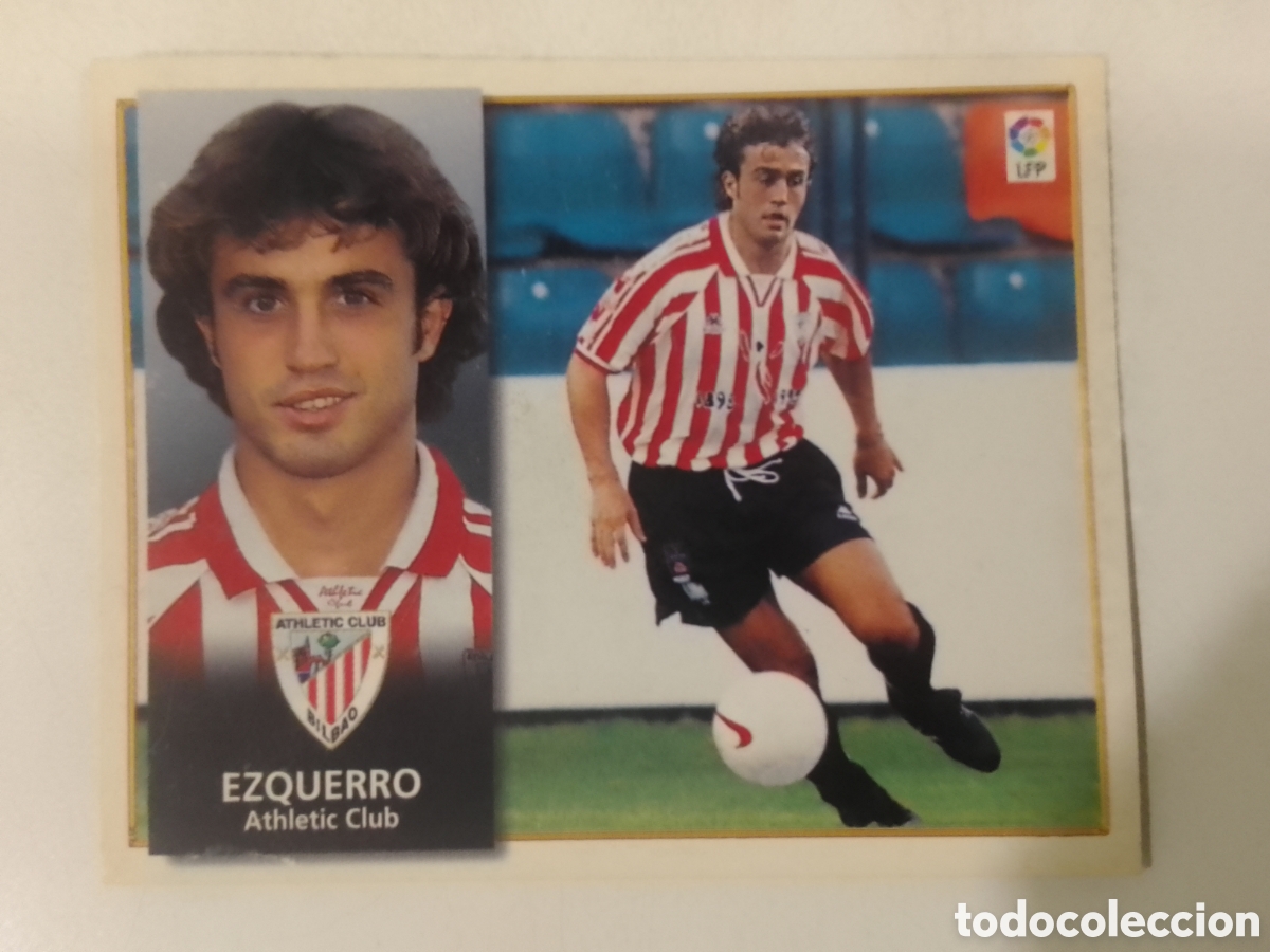 Cromos de Futebol: Colecciones Este 98-99 Ezquerro &bull; Athletic Club.
