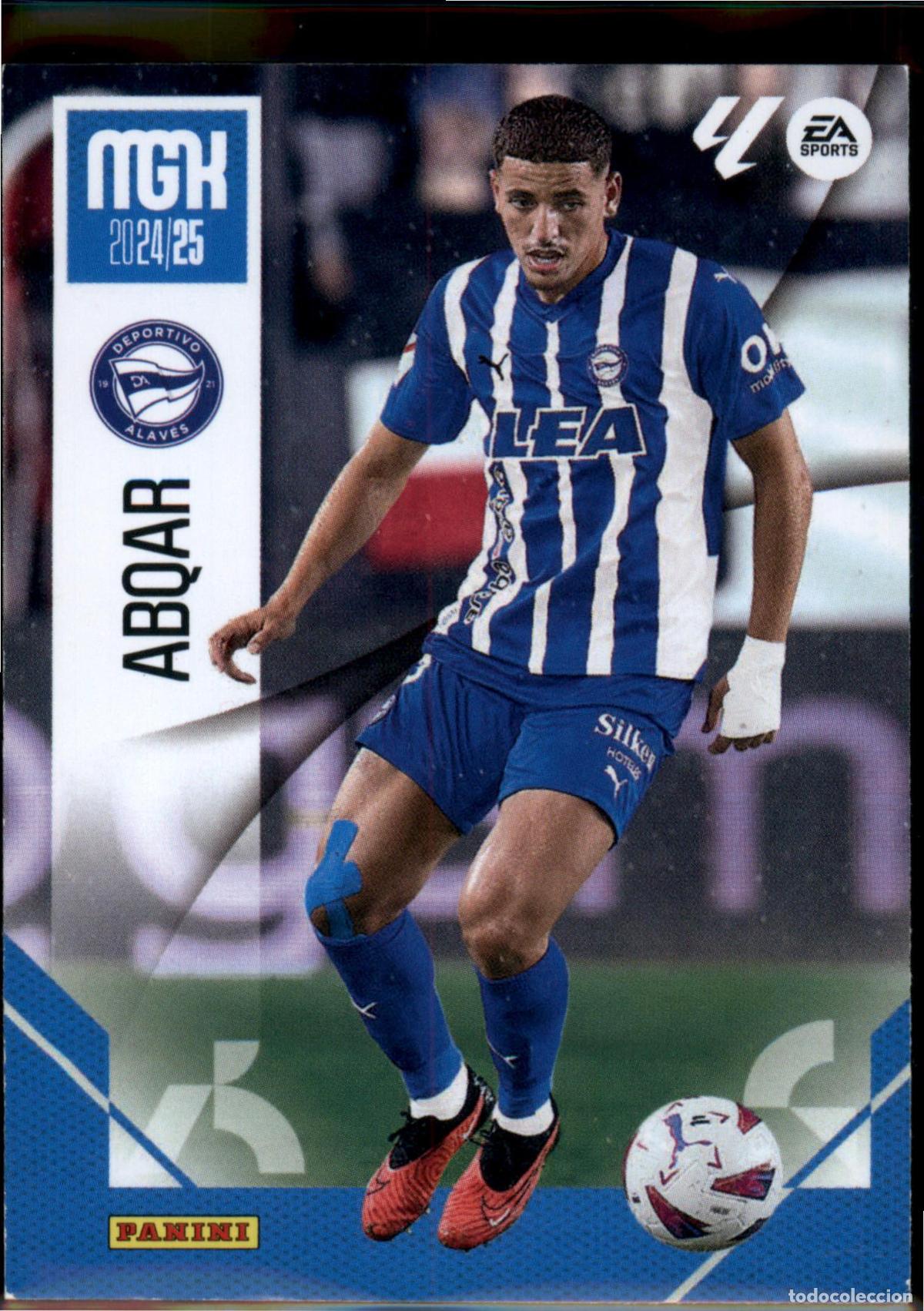 Cromos de Futebol: Abqar N&ordm; 24 Deportivo Alav&eacute;s LaLiga Santander Megacracks 2024 2025 Panini 24 25