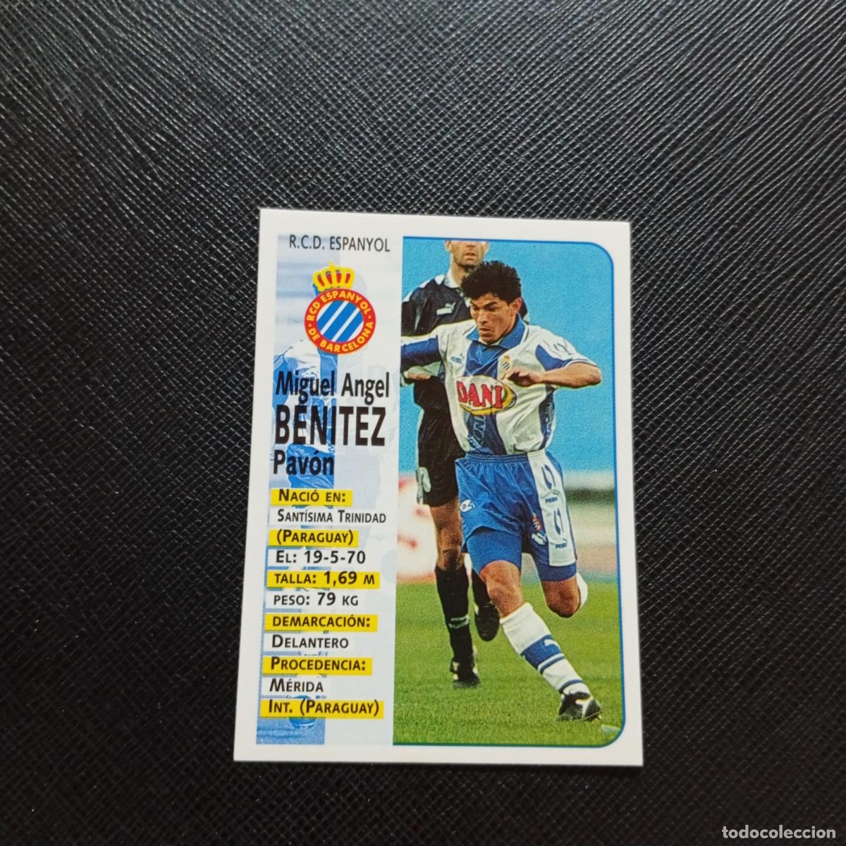Cromos de Futebol: 194 BENITEZ ESPA&Ntilde;OL PANINI 1998 1999 CROMO FUTBOL LIGA 98 99 - SIN PEGAR - A111 PG325